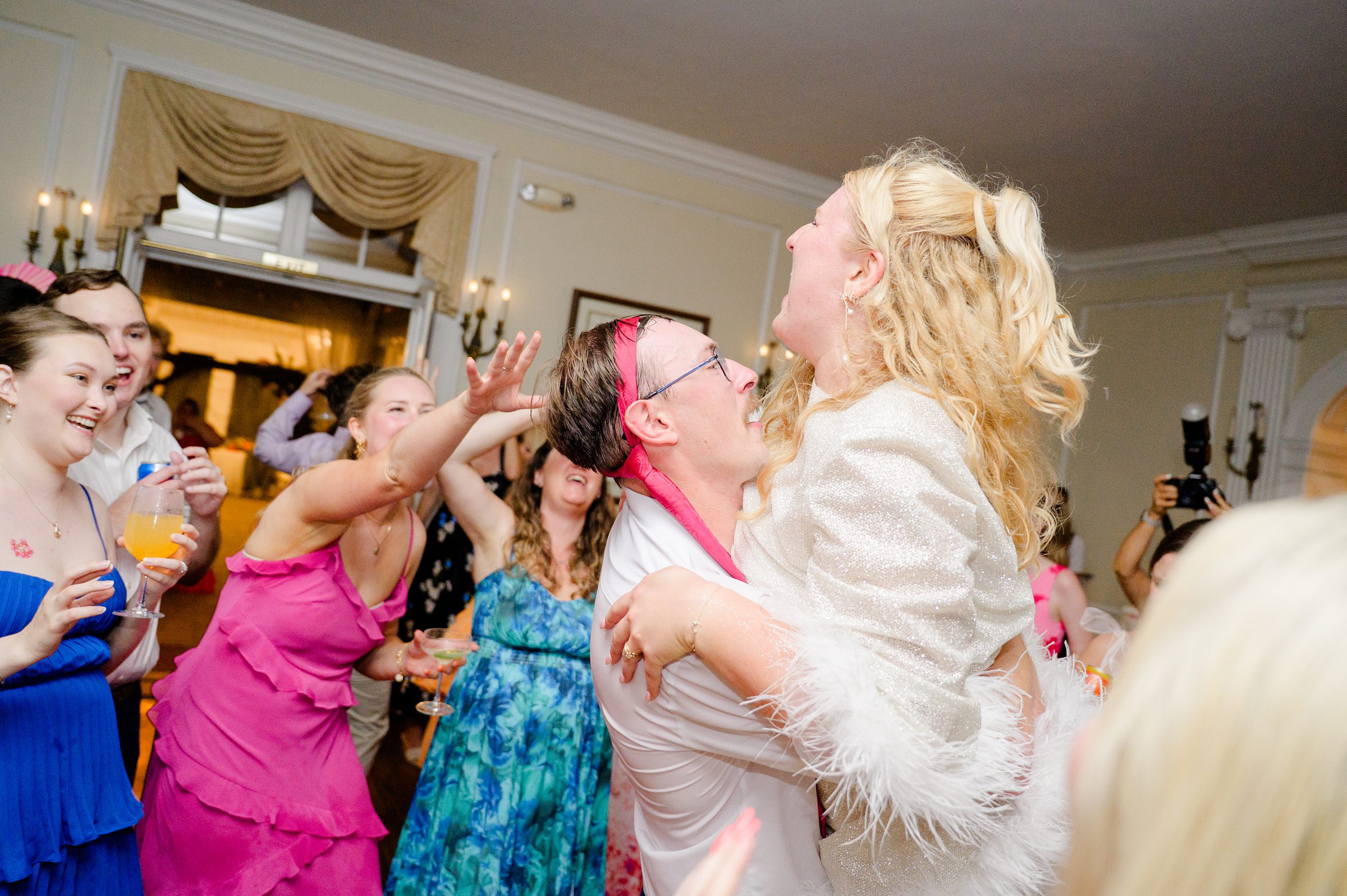 Kara and Kendall's vibrant summer wedding at the Woodend Nature Sanctuary photographed by Baltimore Wedding Photographer Cait Kramer.