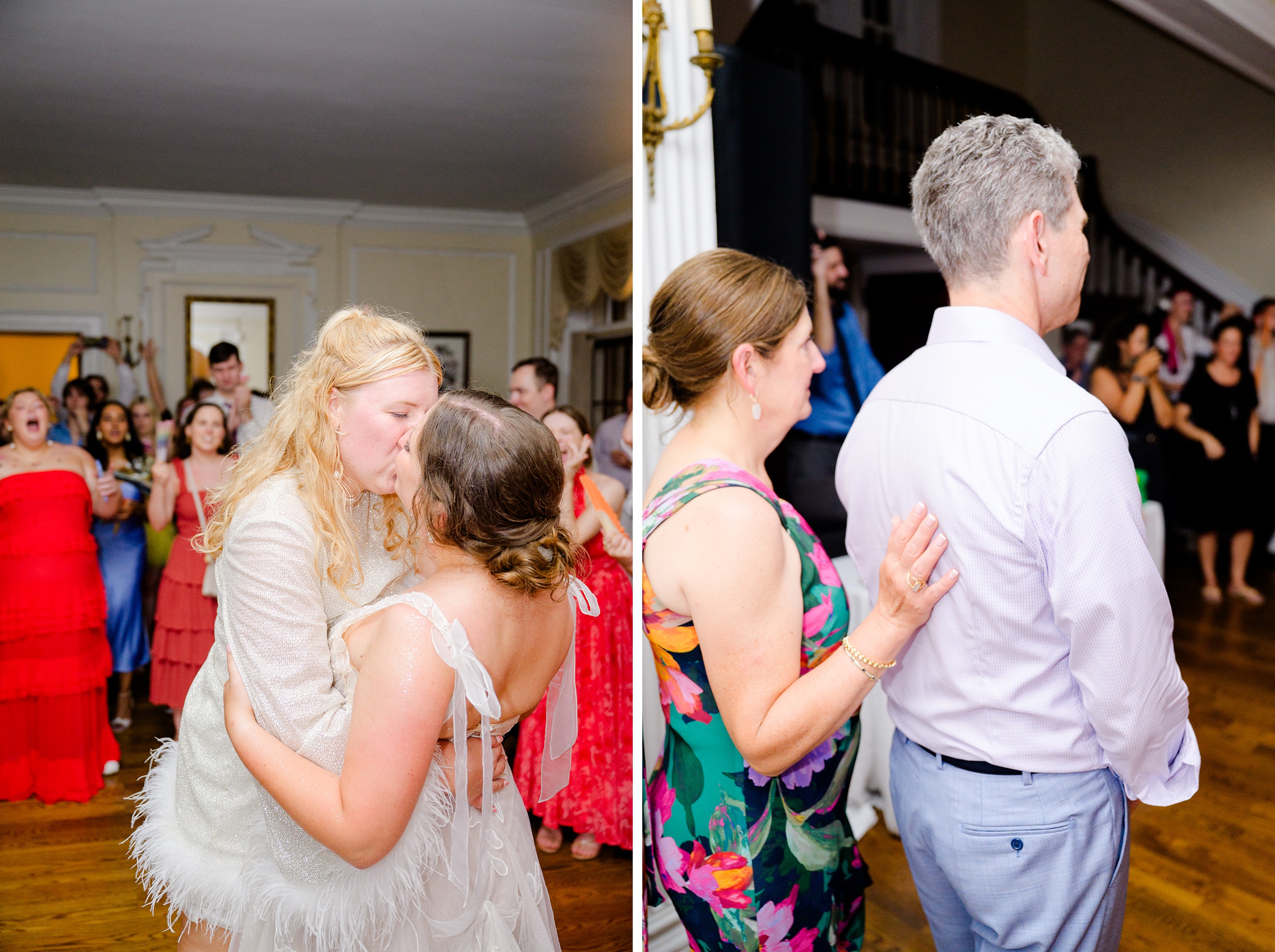 Kara and Kendall's vibrant summer wedding at the Woodend Nature Sanctuary photographed by Baltimore Wedding Photographer Cait Kramer.