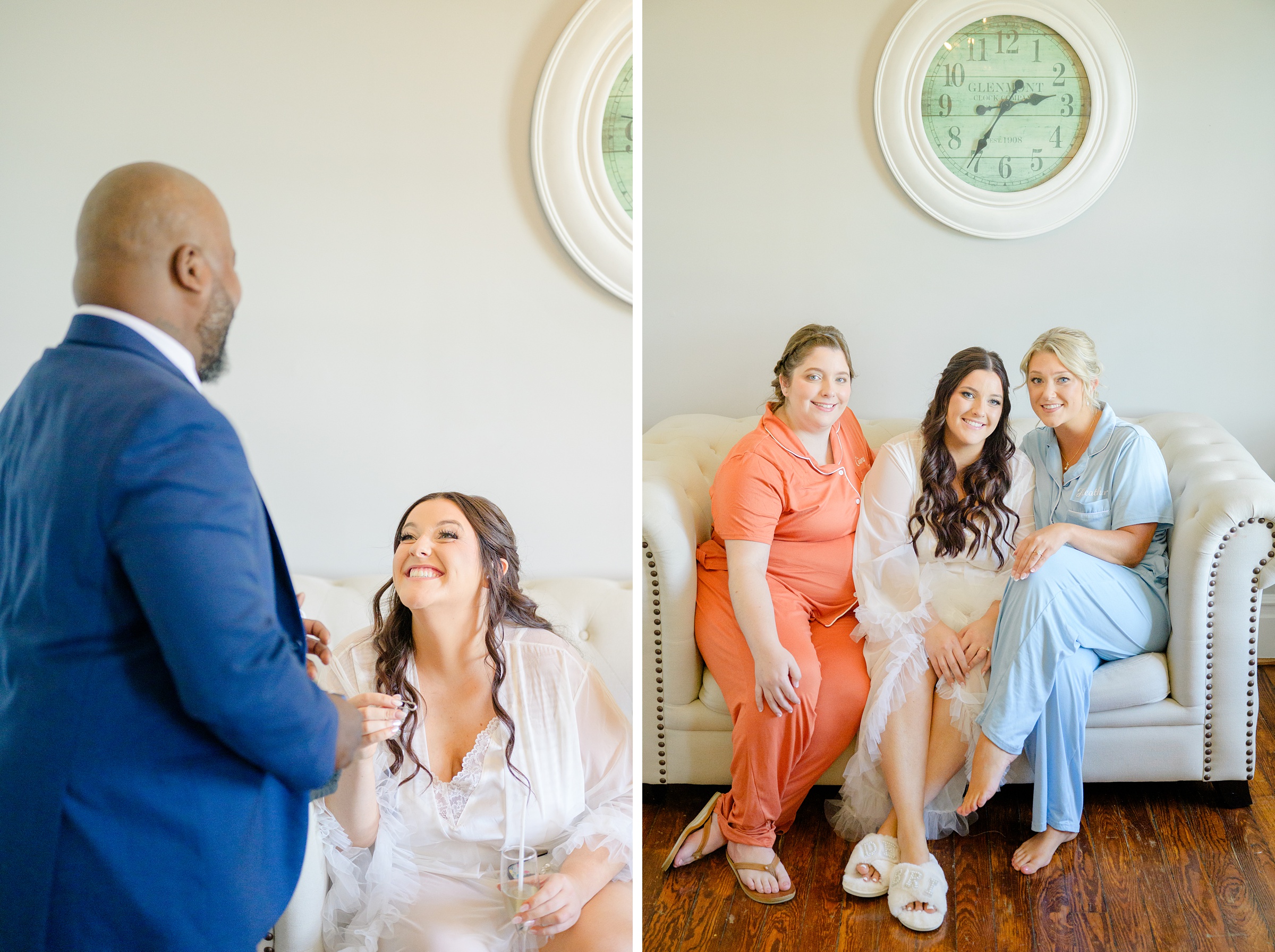 Summer wedding day at Raspberry Plain Manor in Leesburg, Virginia. Photographed by Baltimore Wedding Photographer Cait Kramer.
