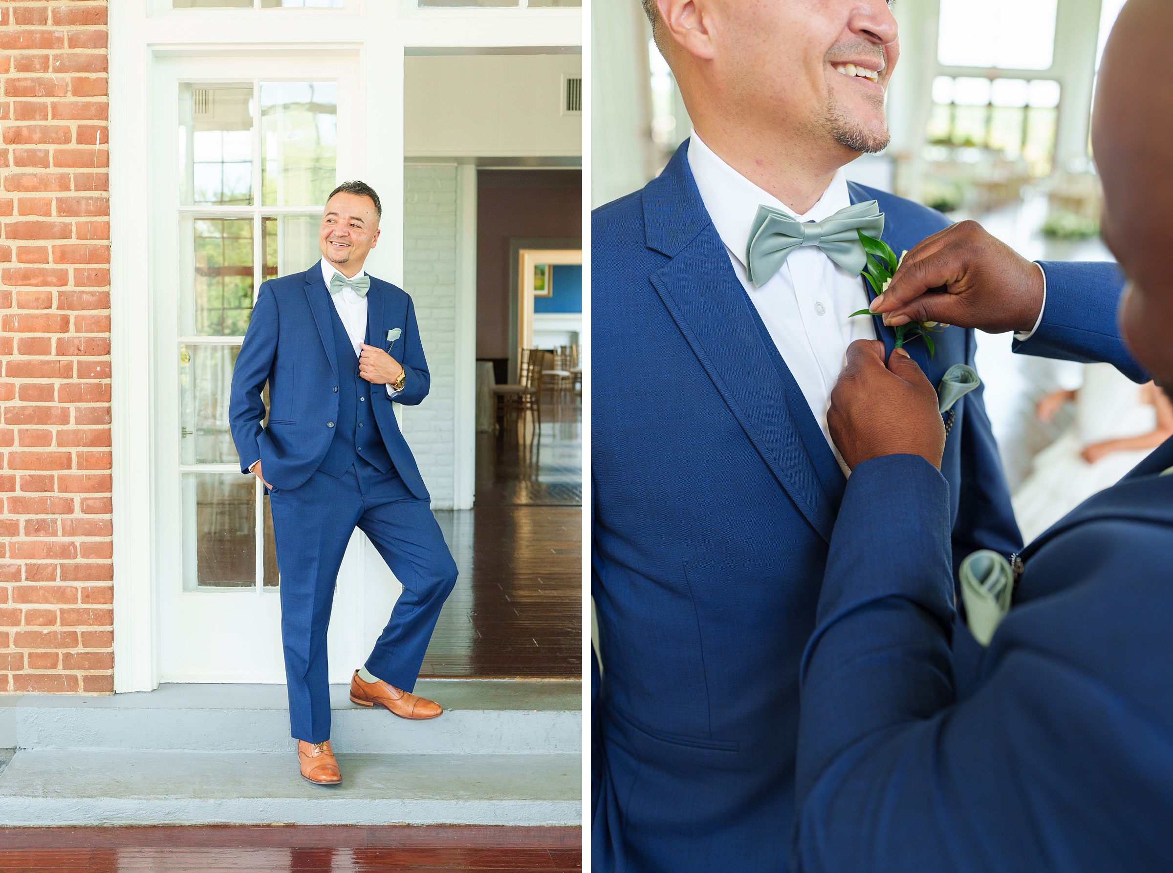 Summer wedding day at Raspberry Plain Manor in Leesburg, Virginia. Photographed by Baltimore Wedding Photographer Cait Kramer.