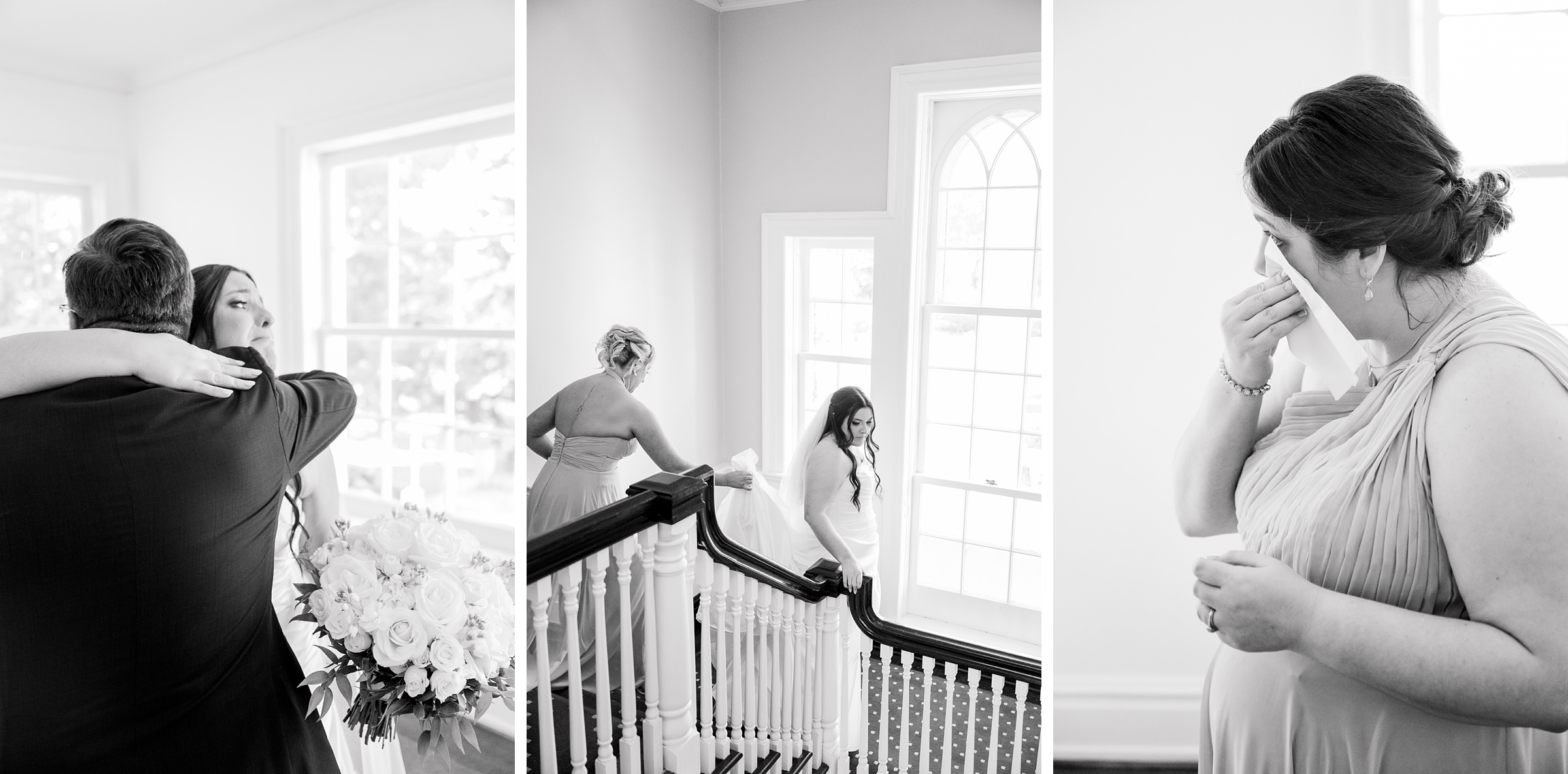 Summer wedding day at Raspberry Plain Manor in Leesburg, Virginia. Photographed by Baltimore Wedding Photographer Cait Kramer.