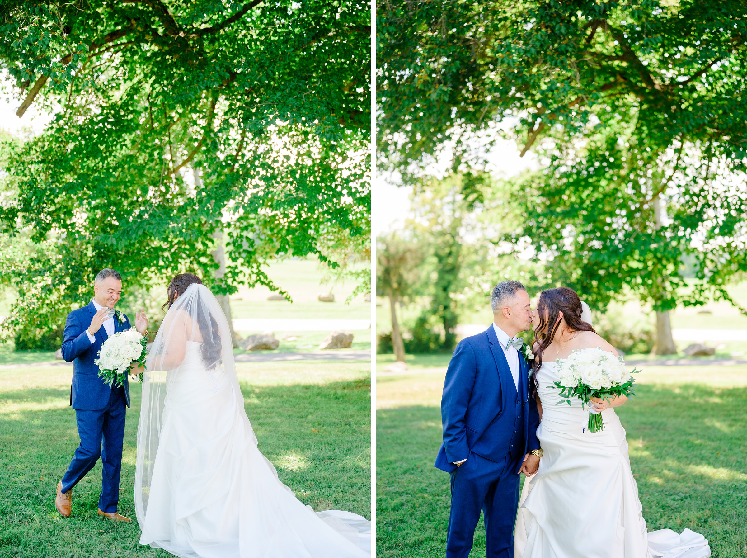 Summer wedding day at Raspberry Plain Manor in Leesburg, Virginia. Photographed by Baltimore Wedding Photographer Cait Kramer.