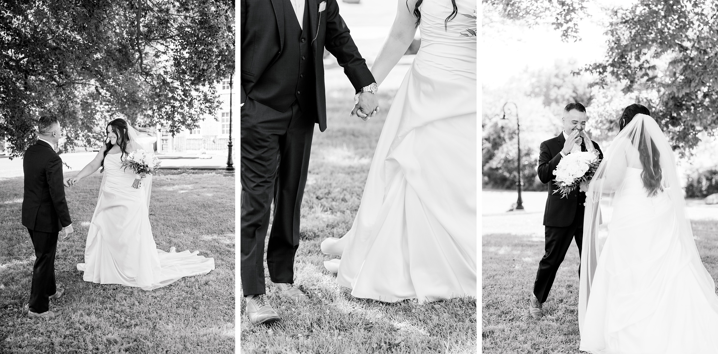Summer wedding day at Raspberry Plain Manor in Leesburg, Virginia. Photographed by Baltimore Wedding Photographer Cait Kramer.