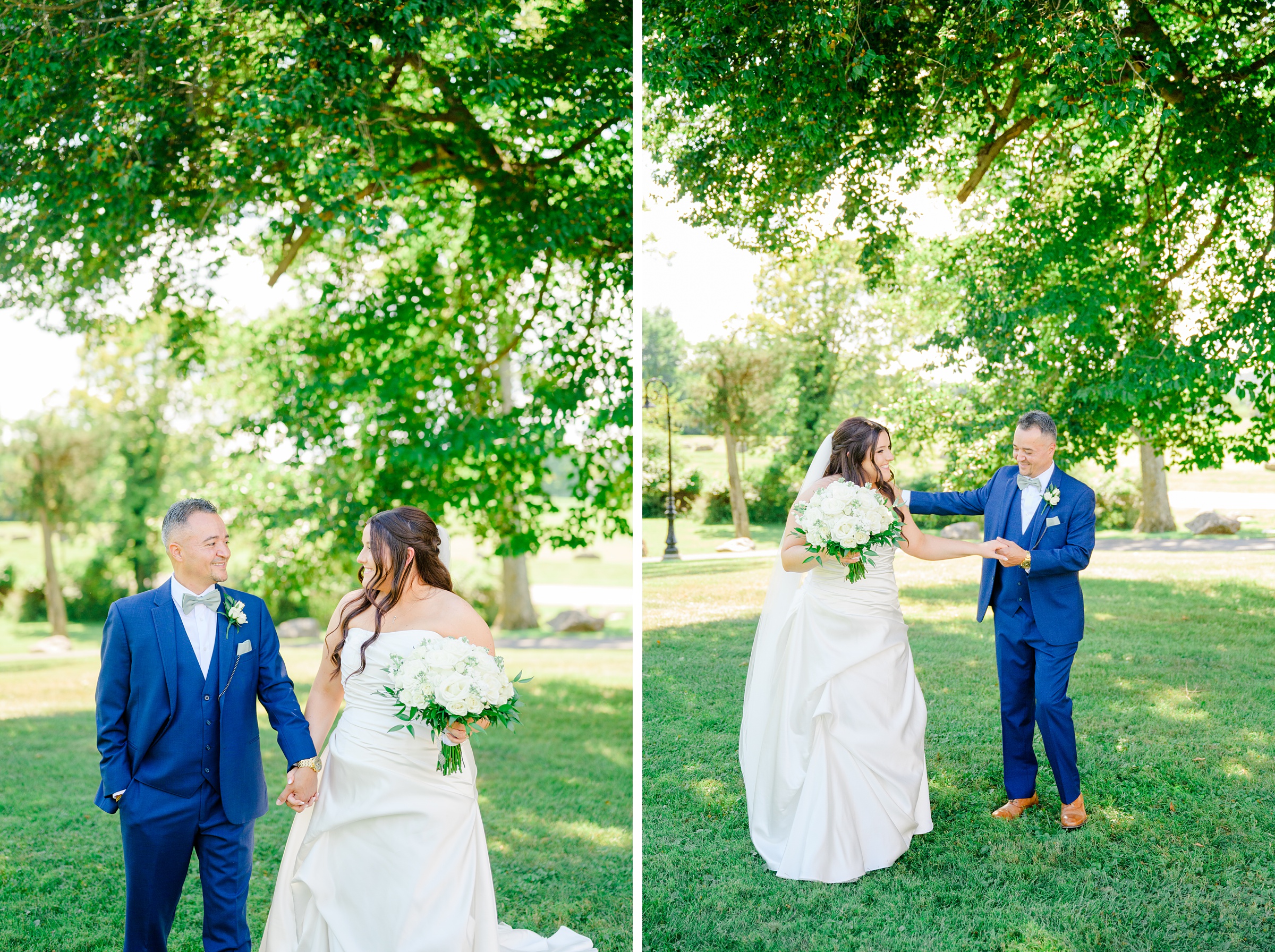 Summer wedding day at Raspberry Plain Manor in Leesburg, Virginia. Photographed by Baltimore Wedding Photographer Cait Kramer.