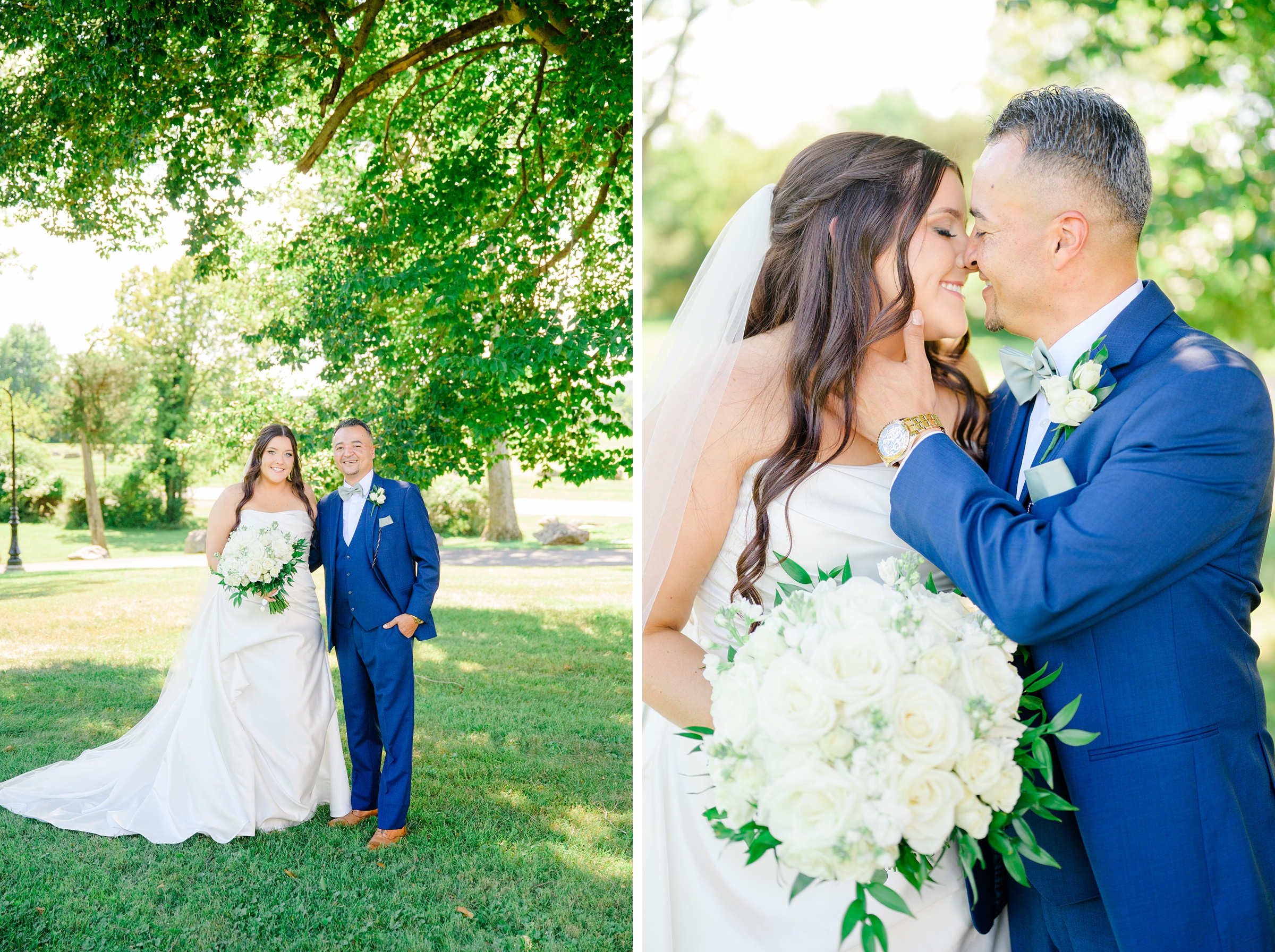 Summer wedding day at Raspberry Plain Manor in Leesburg, Virginia. Photographed by Baltimore Wedding Photographer Cait Kramer.