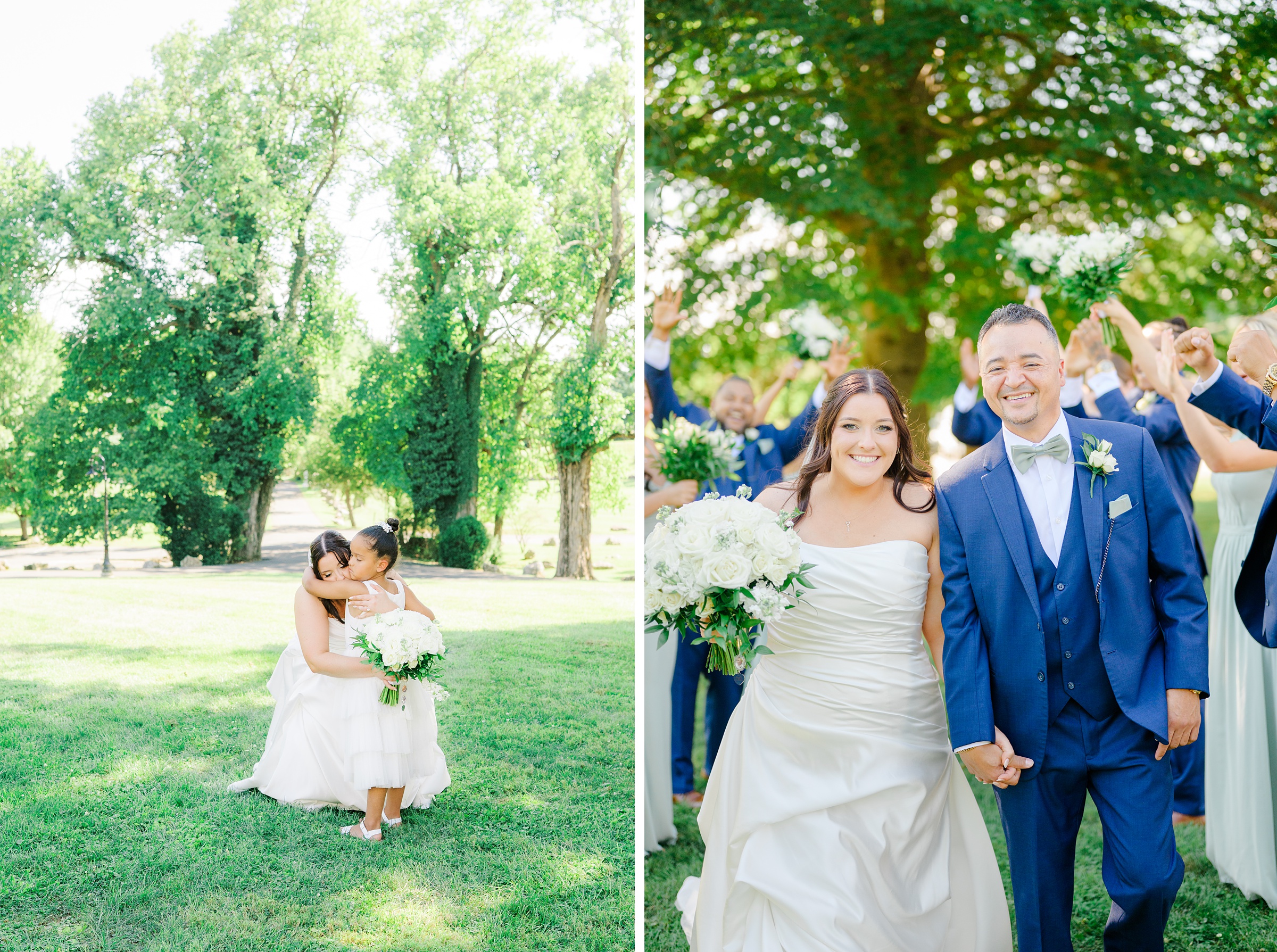 Summer wedding day at Raspberry Plain Manor in Leesburg, Virginia. Photographed by Baltimore Wedding Photographer Cait Kramer.