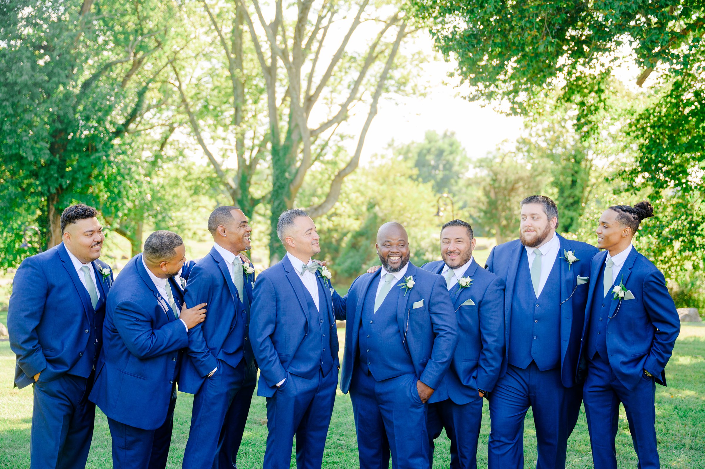 Summer wedding day at Raspberry Plain Manor in Leesburg, Virginia. Photographed by Baltimore Wedding Photographer Cait Kramer.