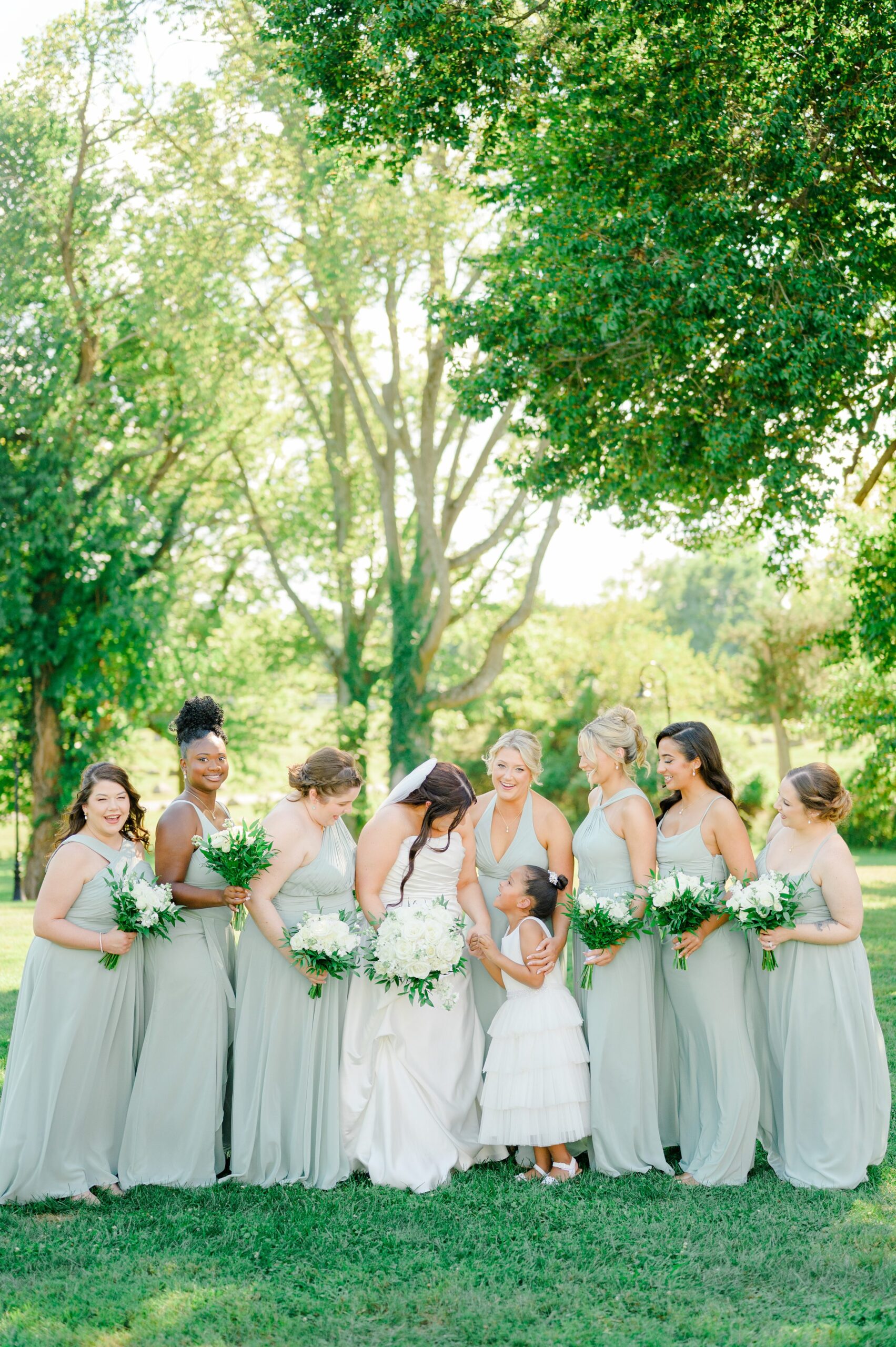 Summer wedding day at Raspberry Plain Manor in Leesburg, Virginia. Photographed by Baltimore Wedding Photographer Cait Kramer.