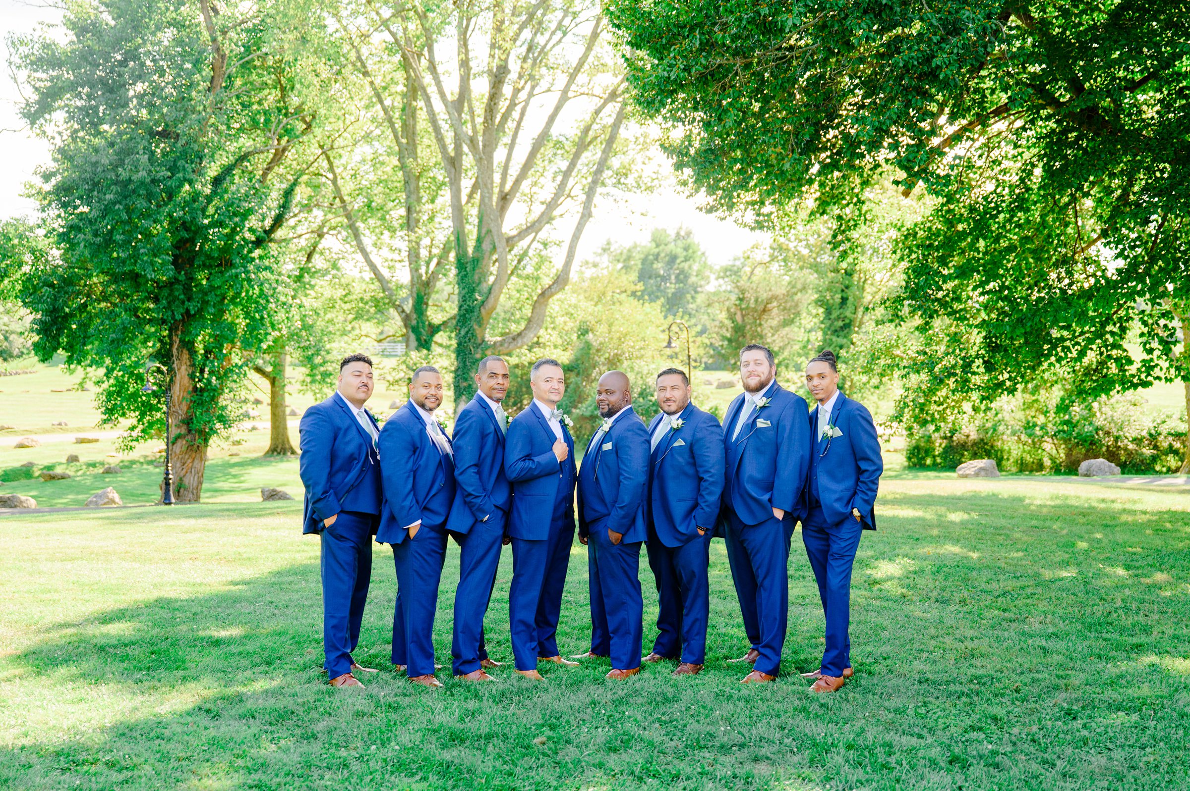 Summer wedding day at Raspberry Plain Manor in Leesburg, Virginia. Photographed by Baltimore Wedding Photographer Cait Kramer.