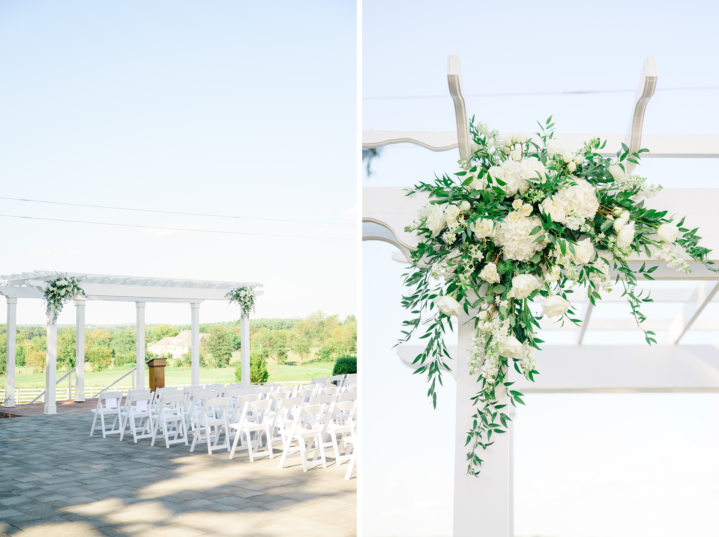 Summer wedding day at Raspberry Plain Manor in Leesburg, Virginia. Photographed by Baltimore Wedding Photographer Cait Kramer.