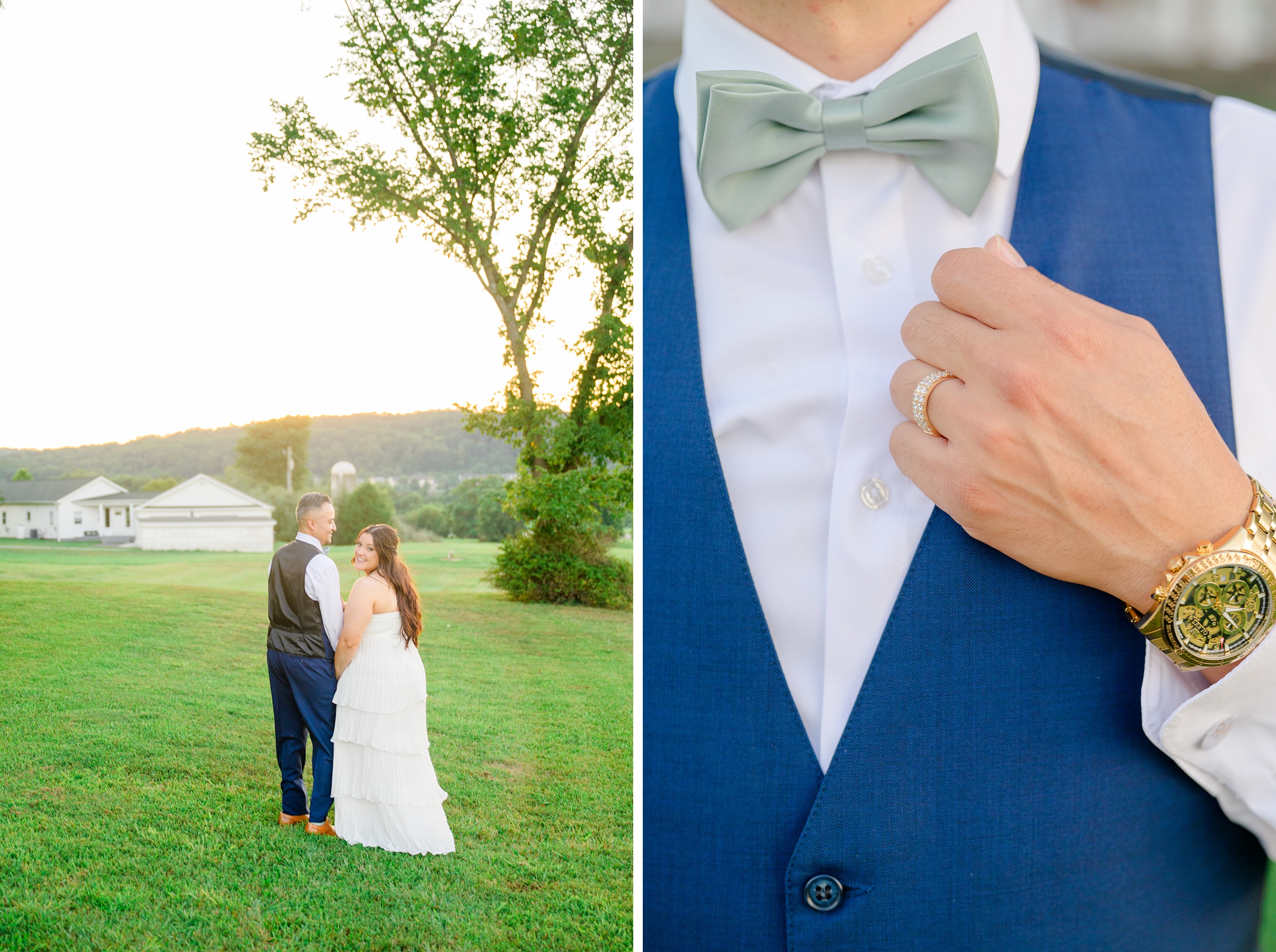 Summer wedding day at Raspberry Plain Manor in Leesburg, Virginia. Photographed by Baltimore Wedding Photographer Cait Kramer.