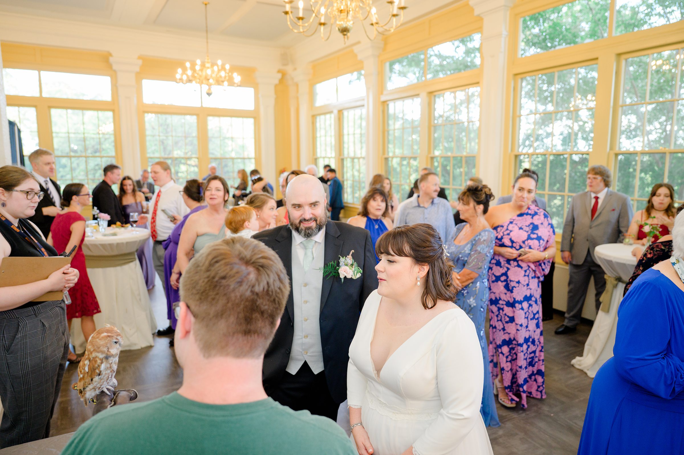 Wedding Reception at the Maryland Zoo photographed by Baltimore Wedding Photographer Cait Kramer.