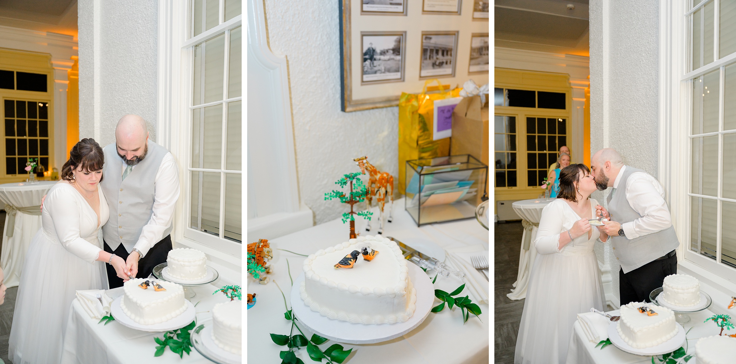 Wedding reception at the Maryland Zoo photographed by Baltimore Wedding Photographer Cait Kramer.