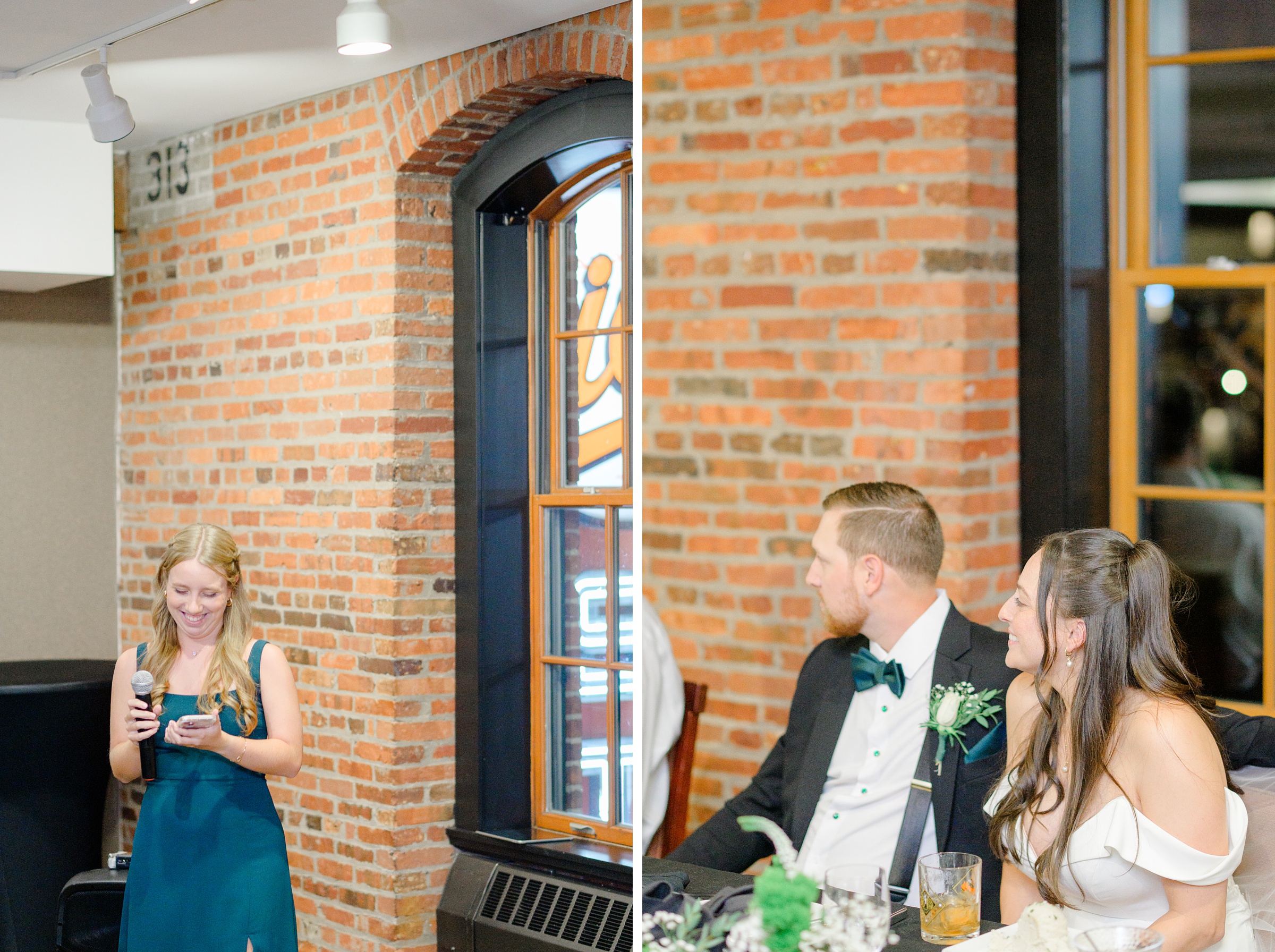 Cocktail Hour at Oriole Park at Camden Yards Wedding photographed by Baltimore Wedding Photographer Cait Kramer.