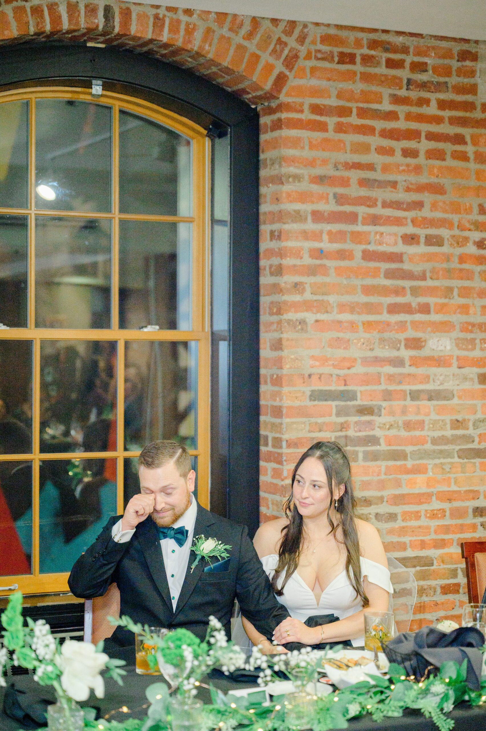 Cocktail Hour at Oriole Park at Camden Yards Wedding photographed by Baltimore Wedding Photographer Cait Kramer.