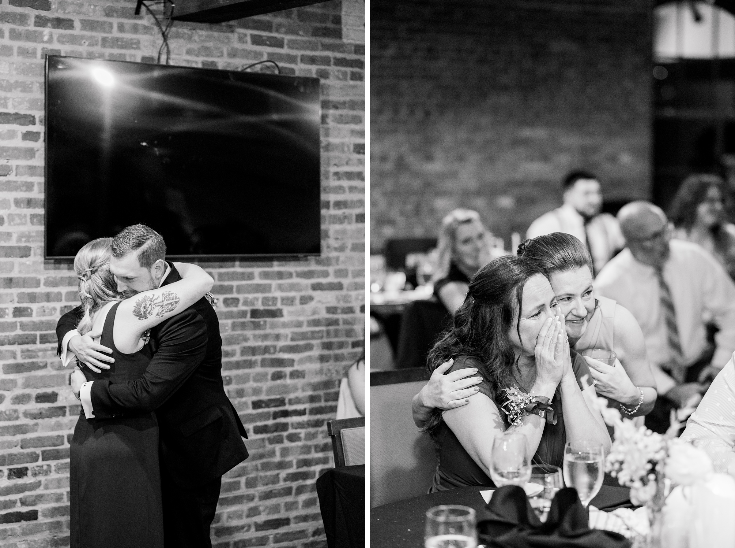 Cocktail Hour at Oriole Park at Camden Yards Wedding photographed by Baltimore Wedding Photographer Cait Kramer.