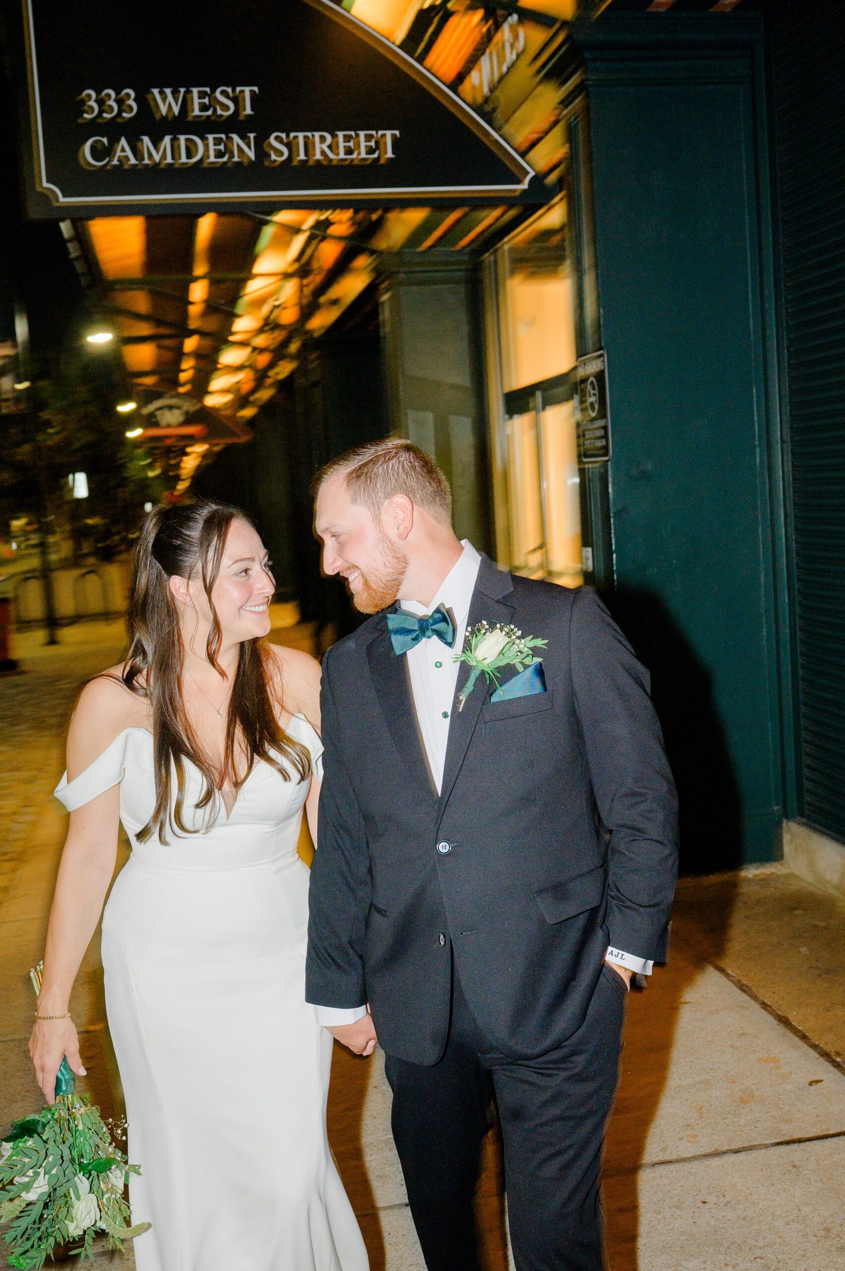 Wedding Reception at Oriole Park at Camden Yards photographed by Baltimore Wedding Photographer Cait Kramer.