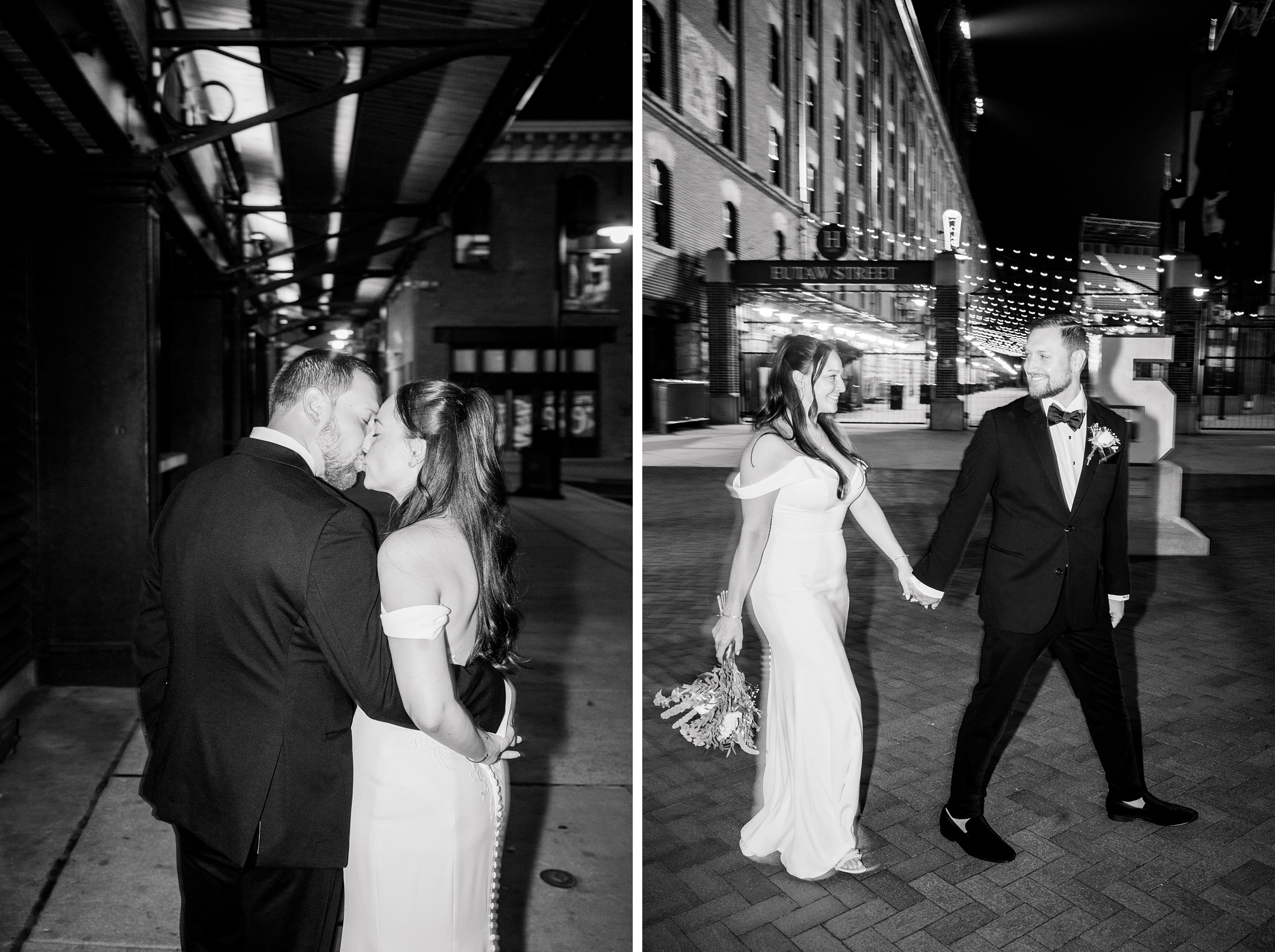 Wedding Reception at Oriole Park at Camden Yards photographed by Baltimore Wedding Photographer Cait Kramer.
