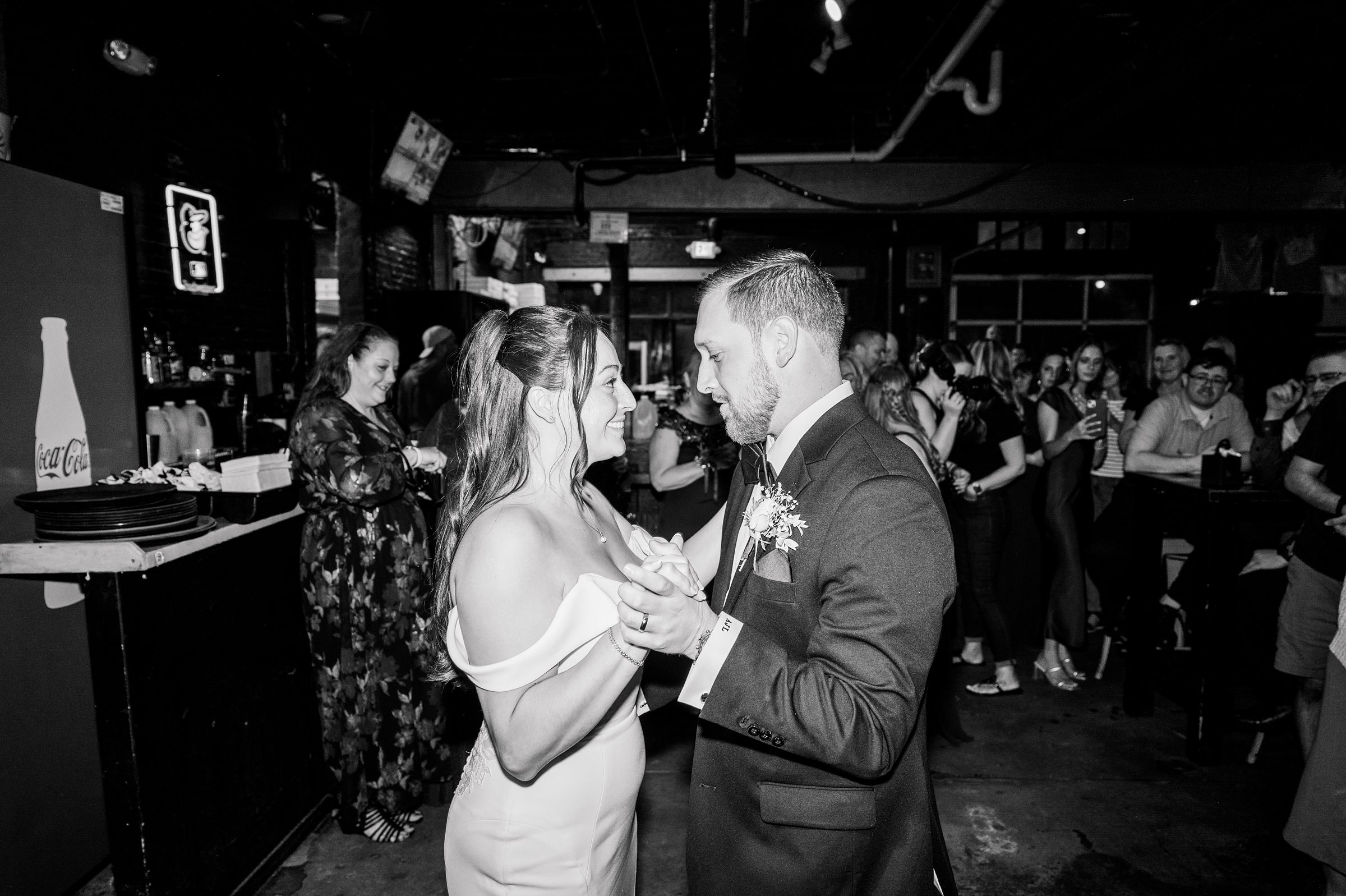 Wedding Reception at Oriole Park at Camden Yards photographed by Baltimore Wedding Photographer Cait Kramer.
