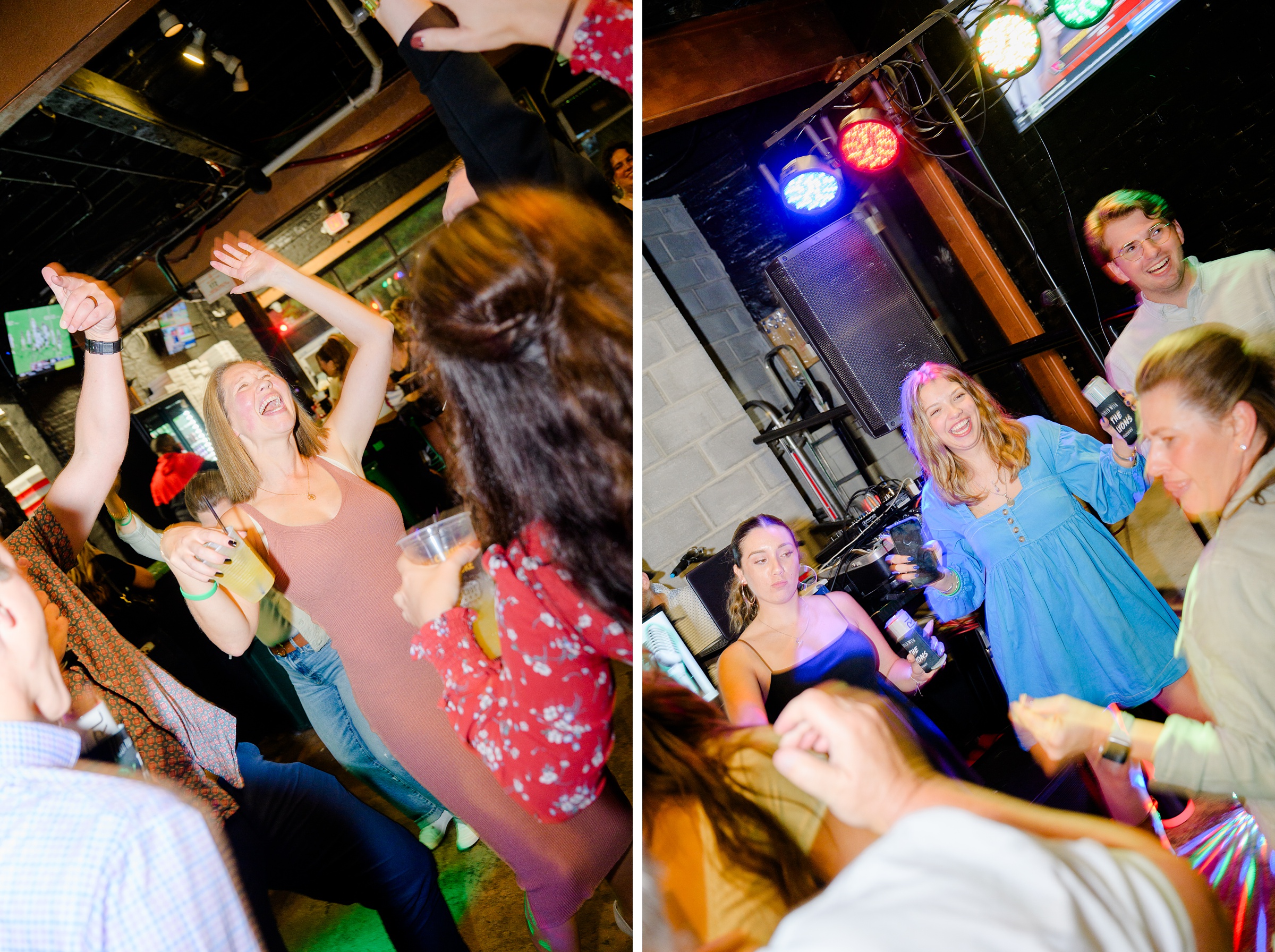 Reception Dance Floor at Oriole Park at Camden Yards Wedding photographed by Baltimore Wedding Photographer Cait Kramer.