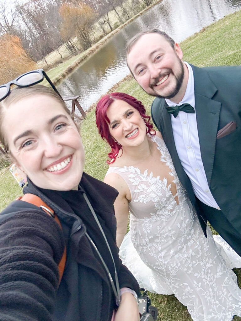 Colorful fall wedding day at Rosewood Farms in Elkton, Maryland photographed by Baltimore Wedding Photographer Cait Kramer.