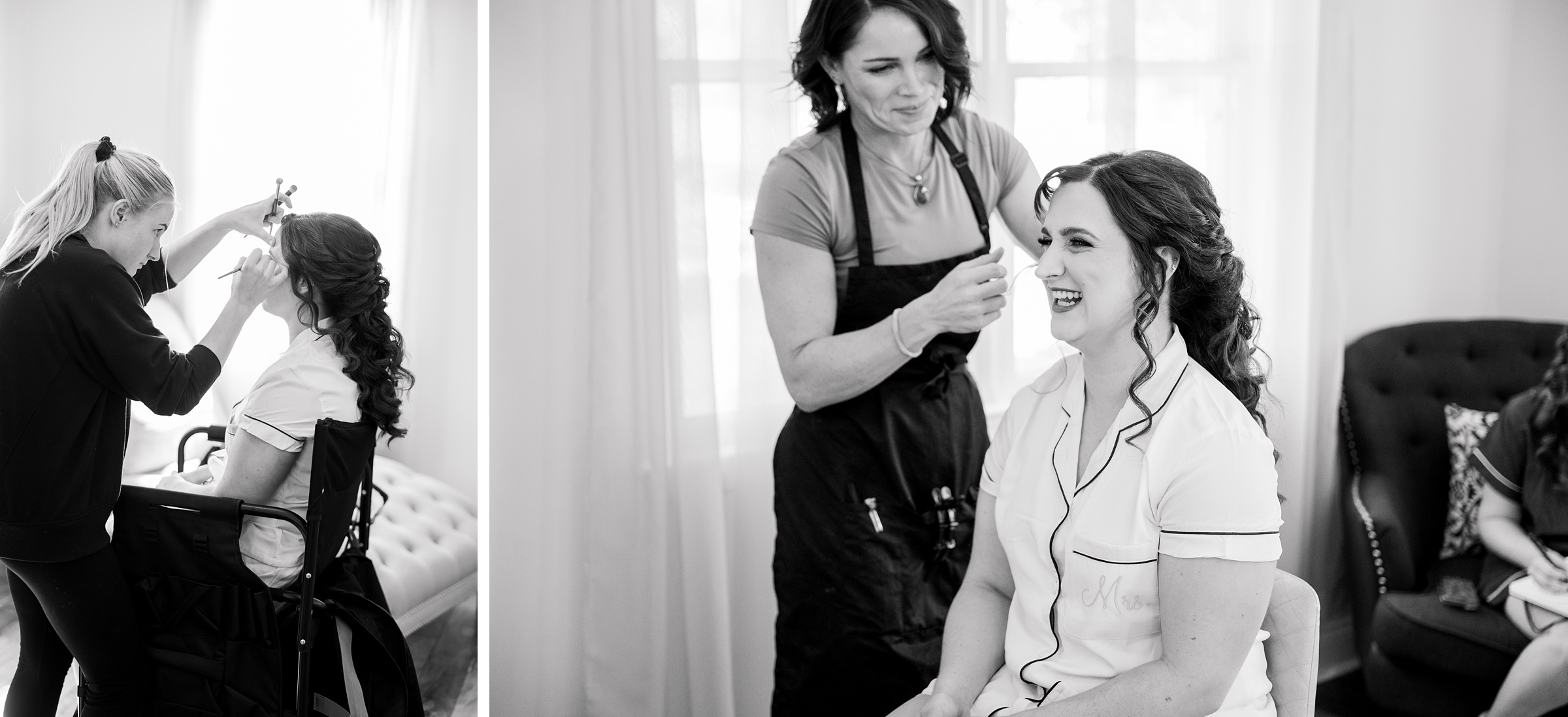 Colorful fall wedding day at Rosewood Farms in Elkton, Maryland photographed by Baltimore Wedding Photographer Cait Kramer.