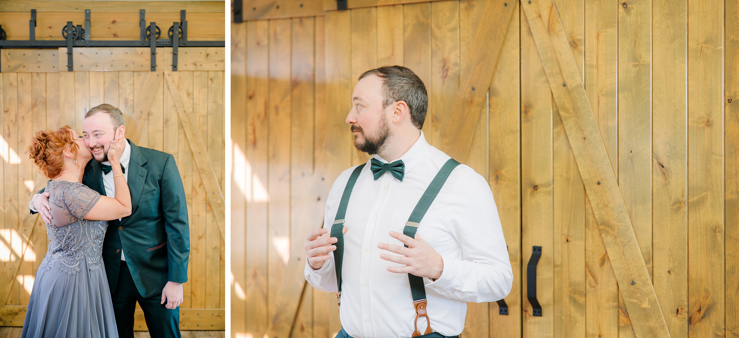 Colorful fall wedding day at Rosewood Farms in Elkton, Maryland photographed by Baltimore Wedding Photographer Cait Kramer.