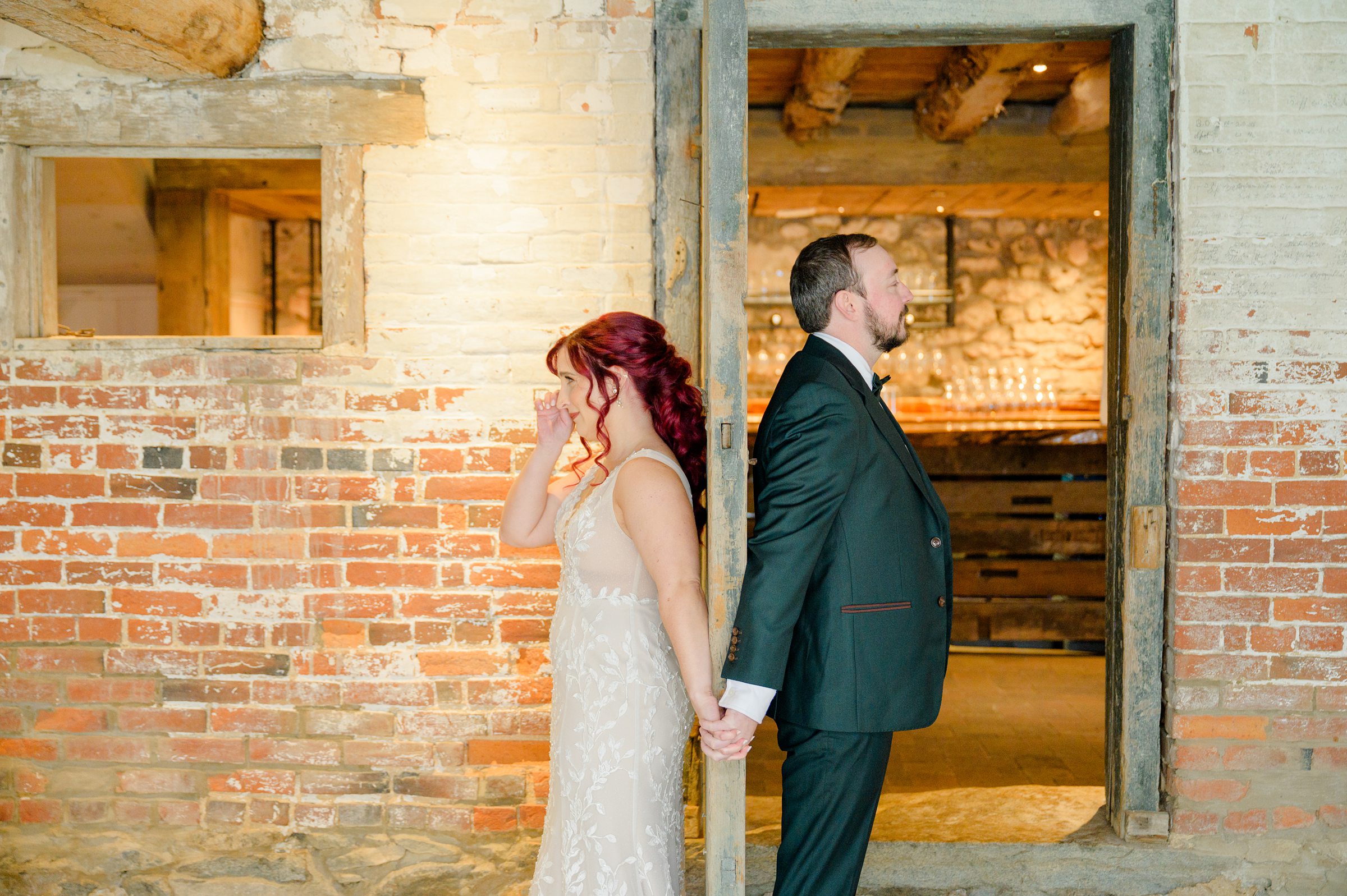 Colorful fall wedding day at Rosewood Farms in Elkton, Maryland photographed by Baltimore Wedding Photographer Cait Kramer.