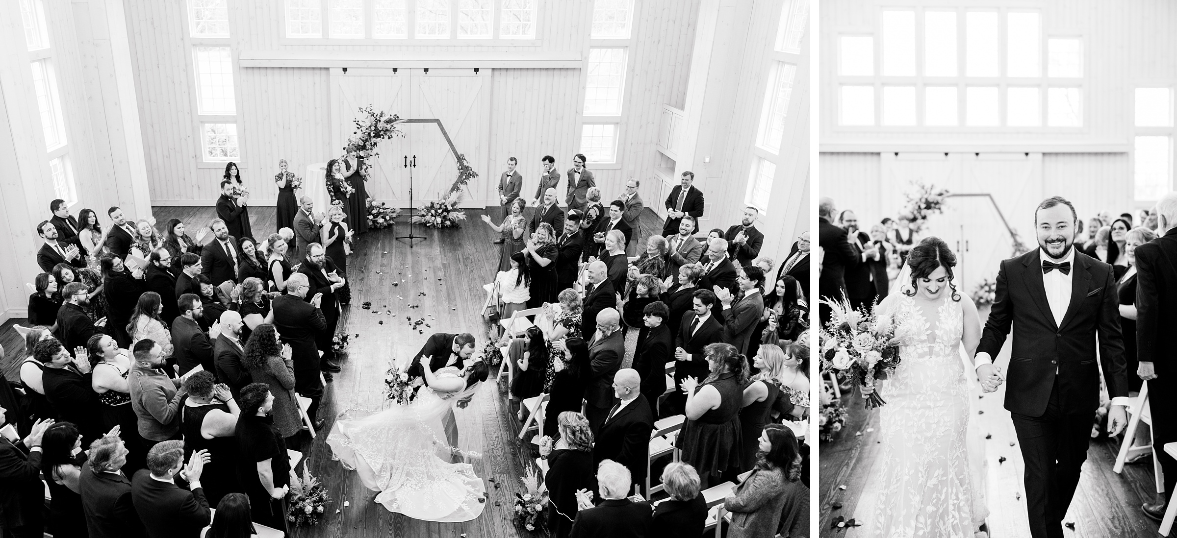 Colorful fall wedding day at Rosewood Farms in Elkton, Maryland photographed by Baltimore Wedding Photographer Cait Kramer.