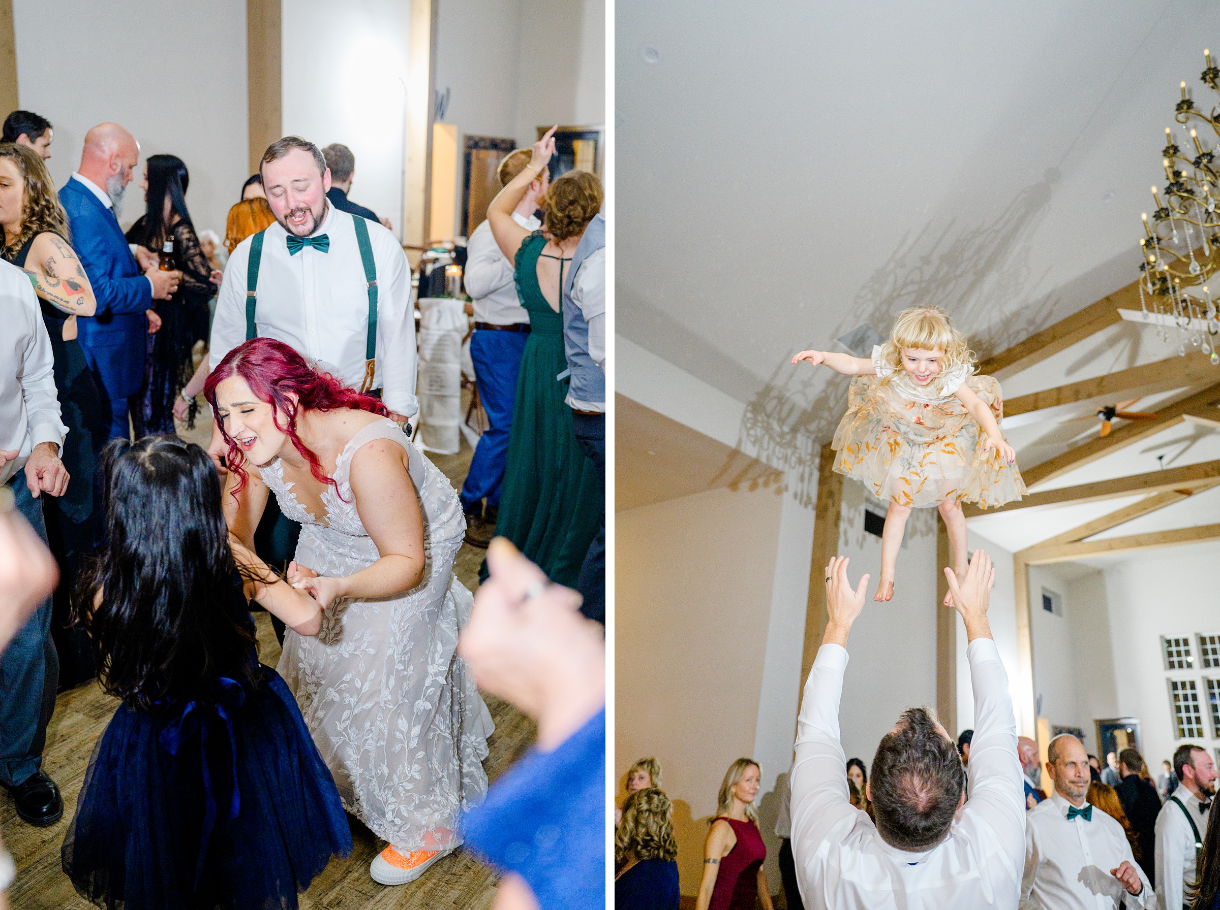 Colorful fall wedding day at Rosewood Farms in Elkton, Maryland photographed by Baltimore Wedding Photographer Cait Kramer.