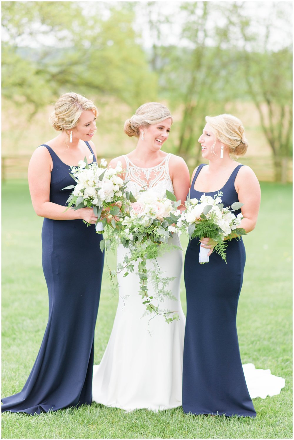 Allie and Jamion | A Classic Spring Garden Wedding at Walker's Overlook ...