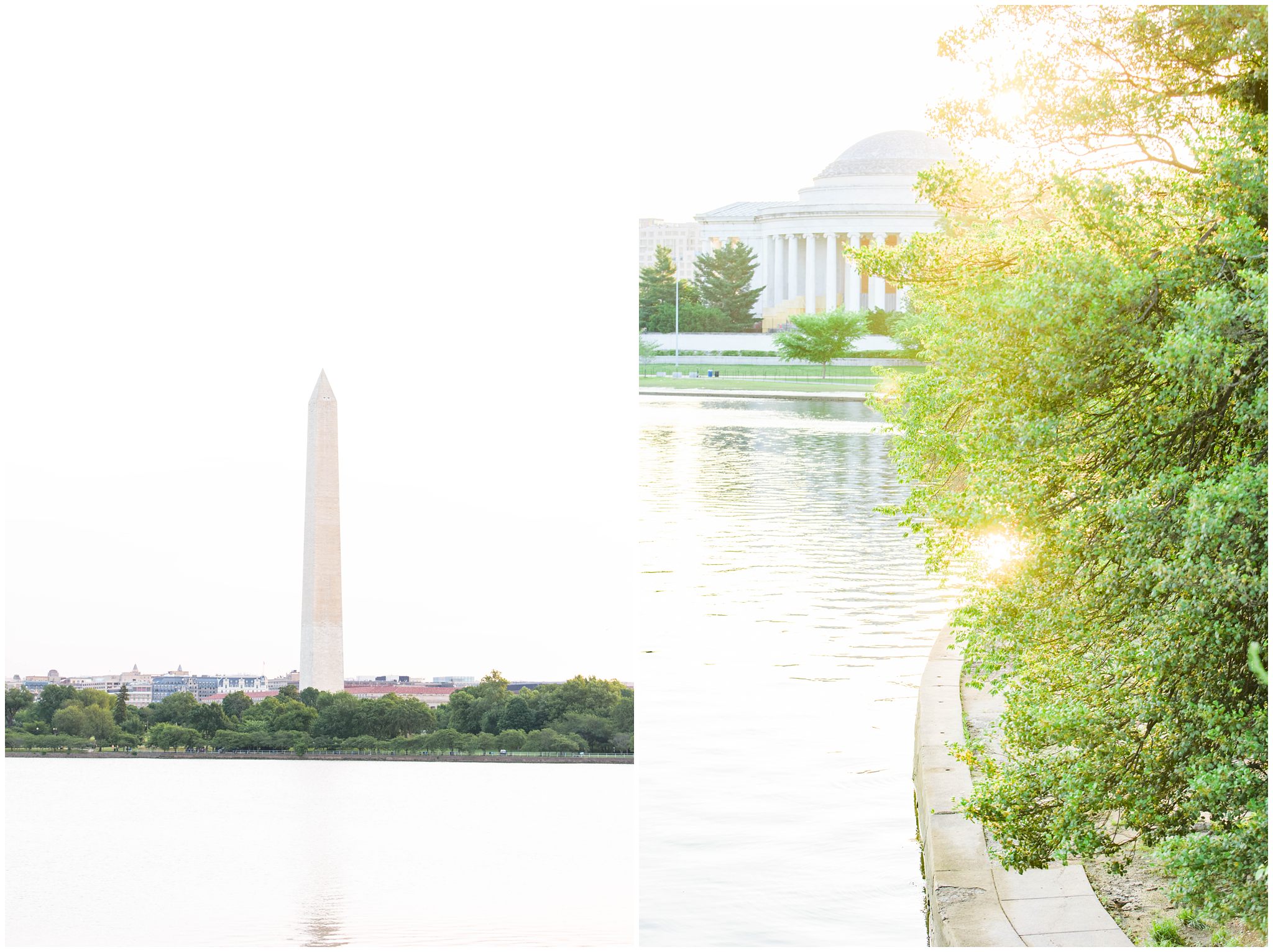 Jefferson Memorial Sunrise Surprise Proposal | www.caitkramer.com