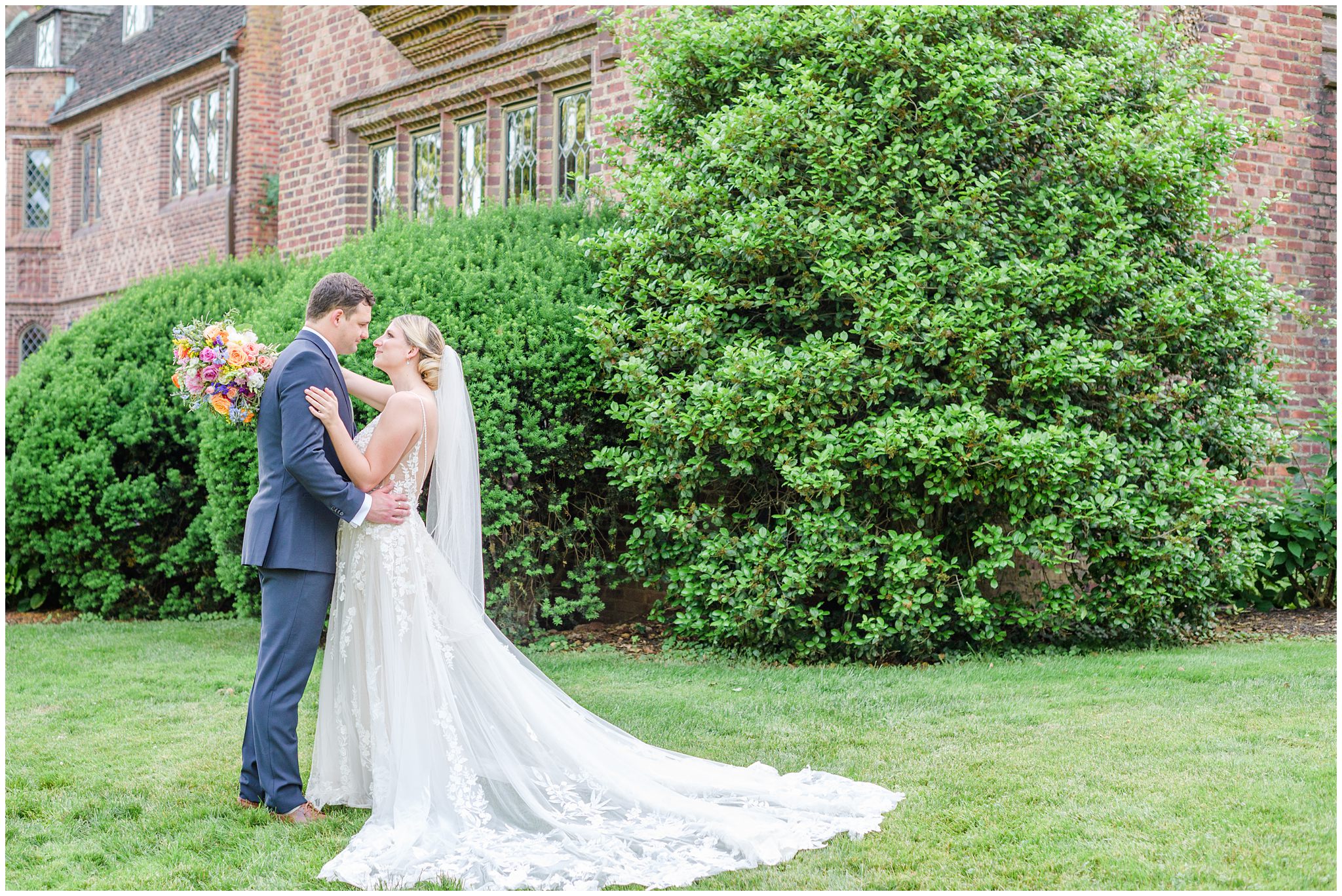 Nicole and Dylan | A Colorful, Story-Inspired Aldie Mansion Wedding in ...