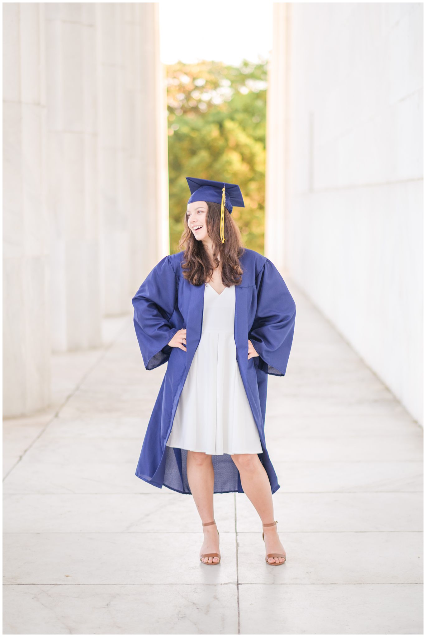 Hannah's Graduation Portraits at the Lincoln Memorial | Washington, DC ...