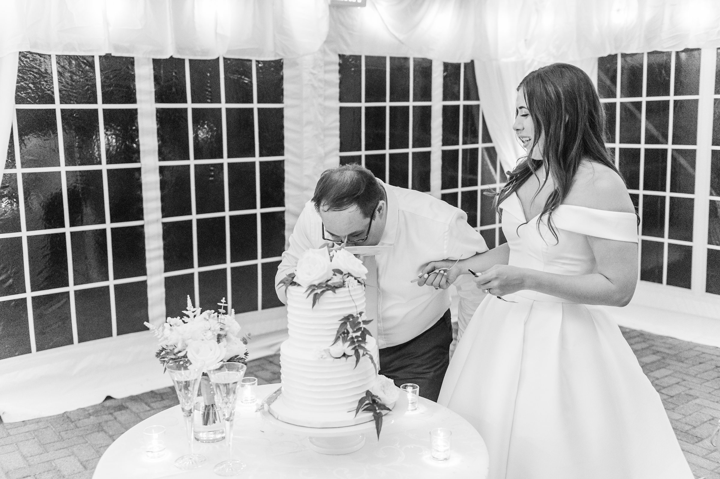 Light Blue Spring Wedding Day at Oxon Hill Manor in Maryland Photographed by Baltimore Wedding Photographer Cait Kramer Photography