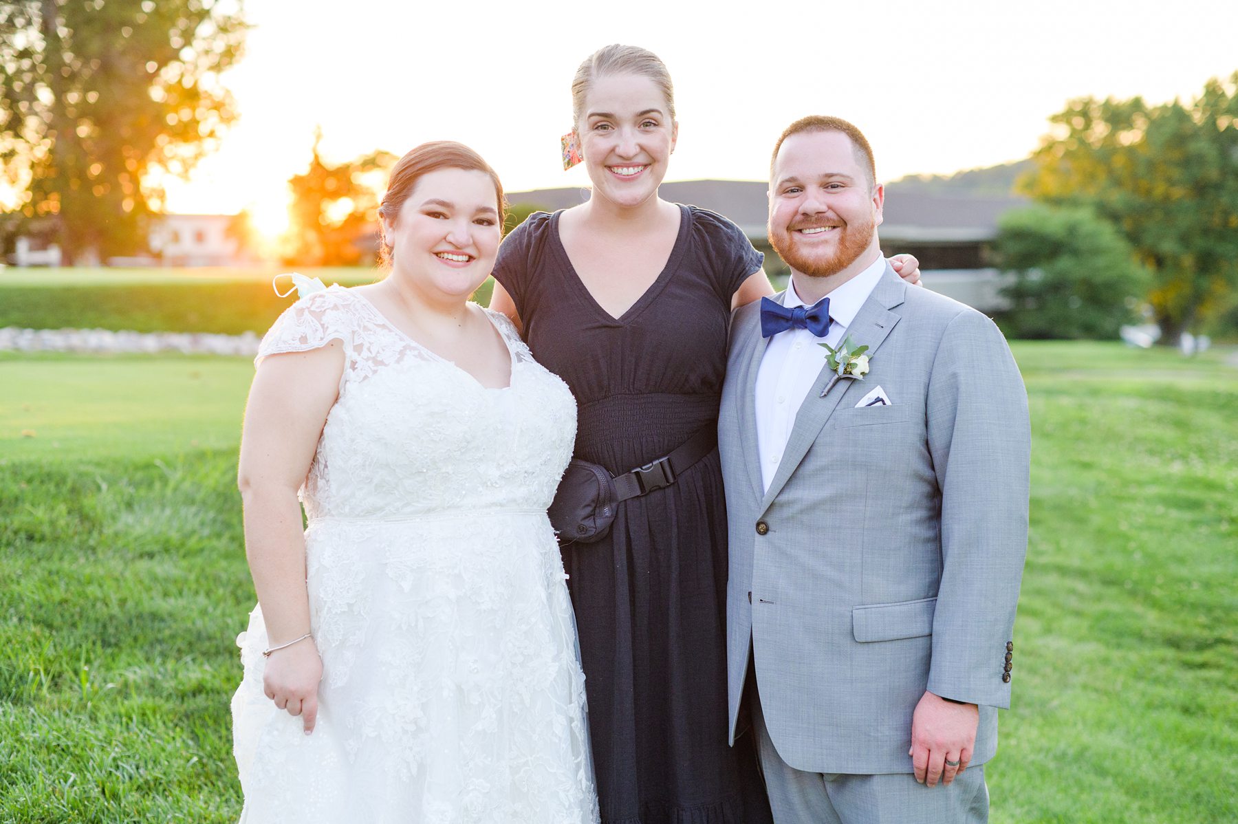 Royal Blue summer wedding day at Downingtown Country Club Photographed by Baltimore Wedding Photographer Cait Kramer Photography