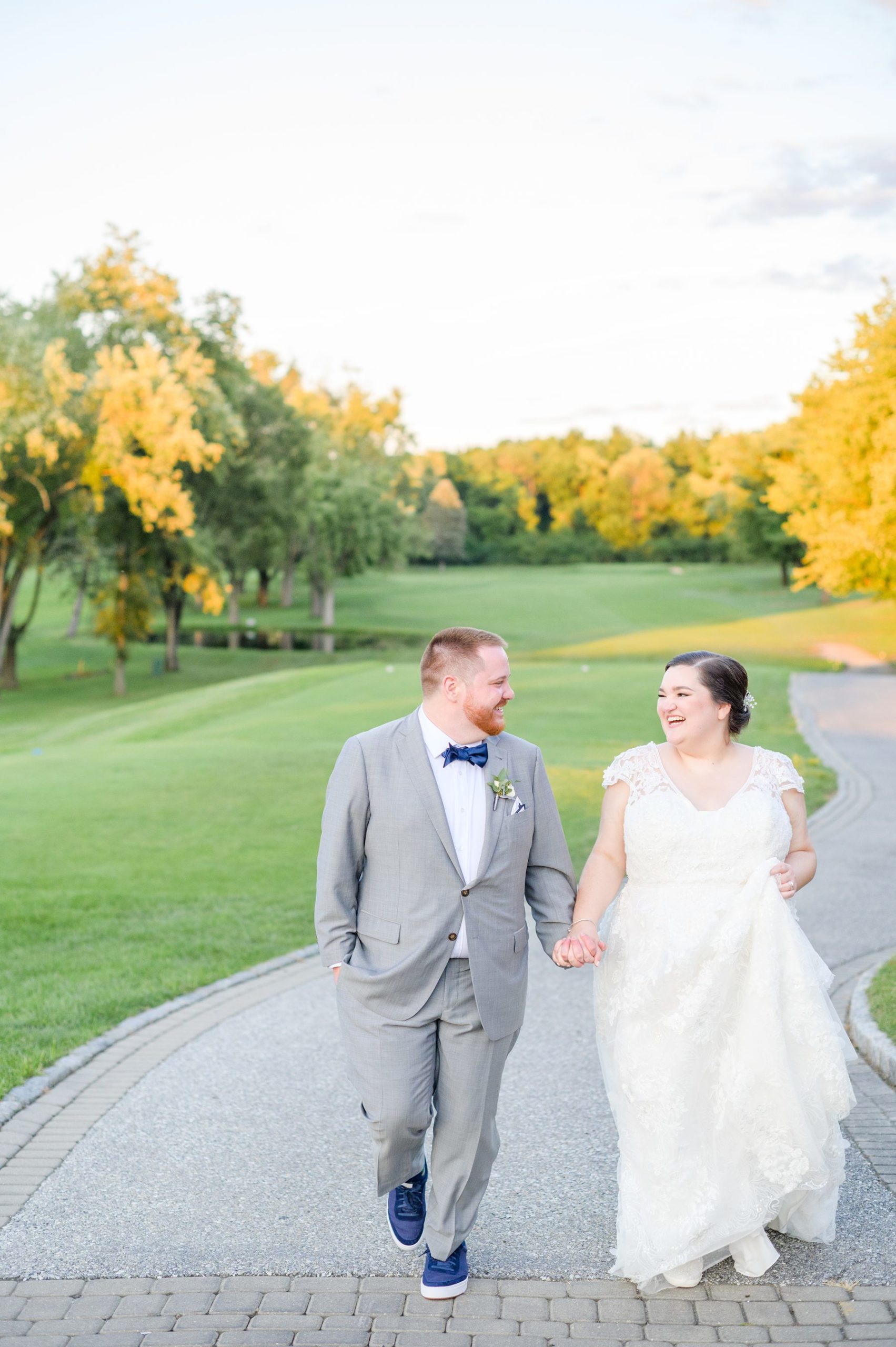 Royal Blue summer wedding day at Downingtown Country Club Photographed by Baltimore Wedding Photographer Cait Kramer Photography