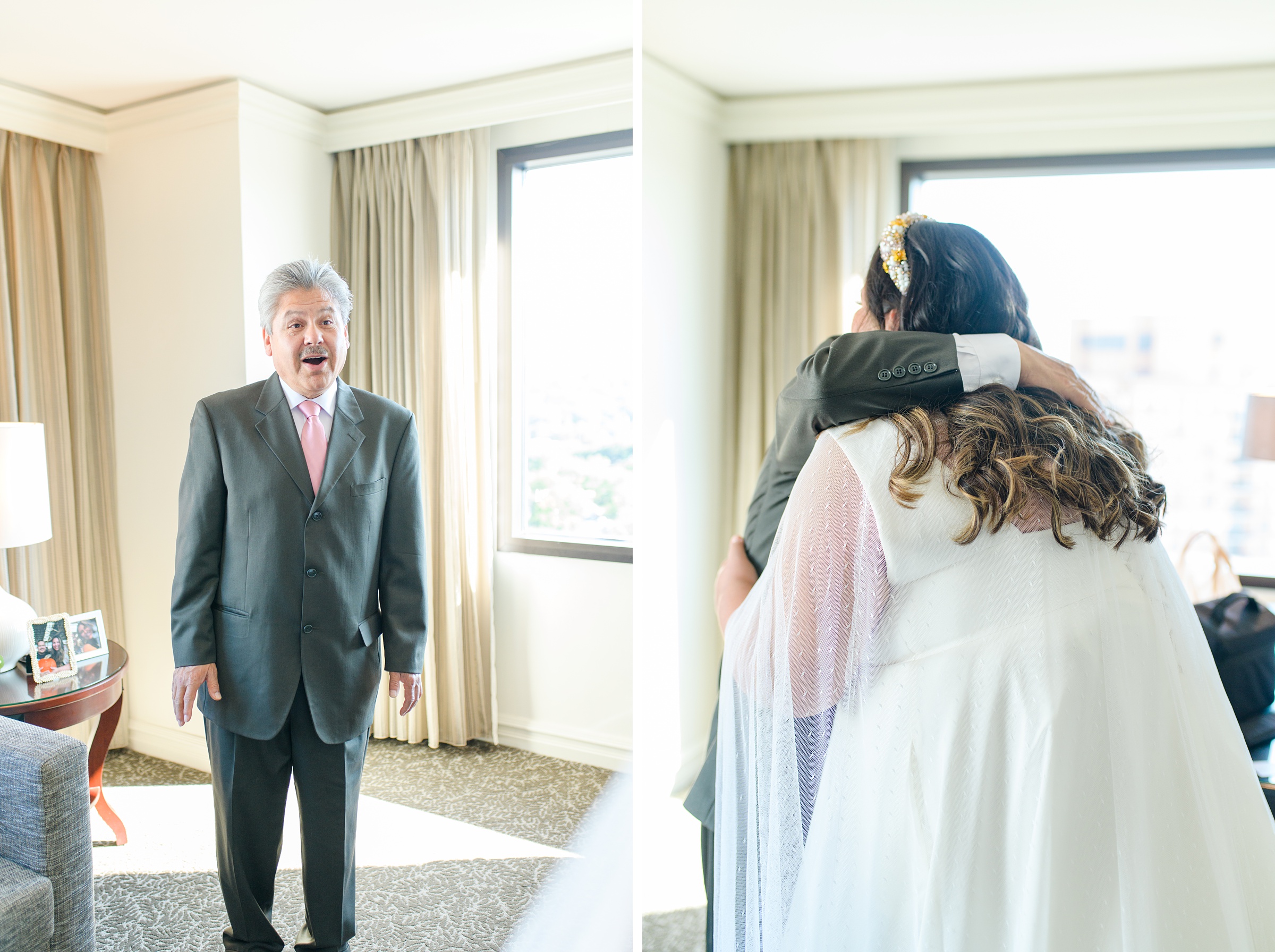 Intimate Fall shades of pink and blue Wedding at the DC War Memorial in Washington DC Photographed by Baltimore Wedding Photographer Cait Kramer Photography