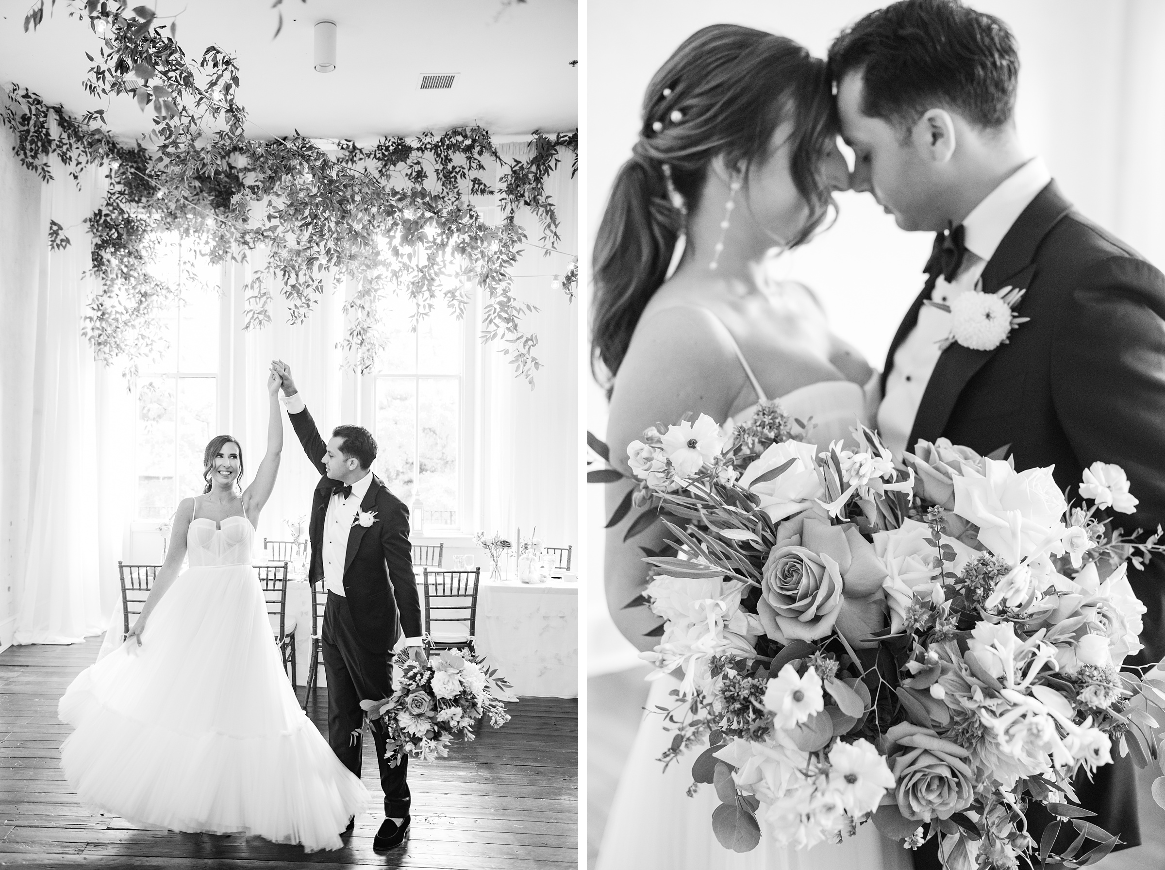 Romantic dusty rose and white black-tie Summer Wedding Day at Excelsior Lancaster Pennsylvania Photographed by Baltimore Wedding Photographer Cait Kramer Photography