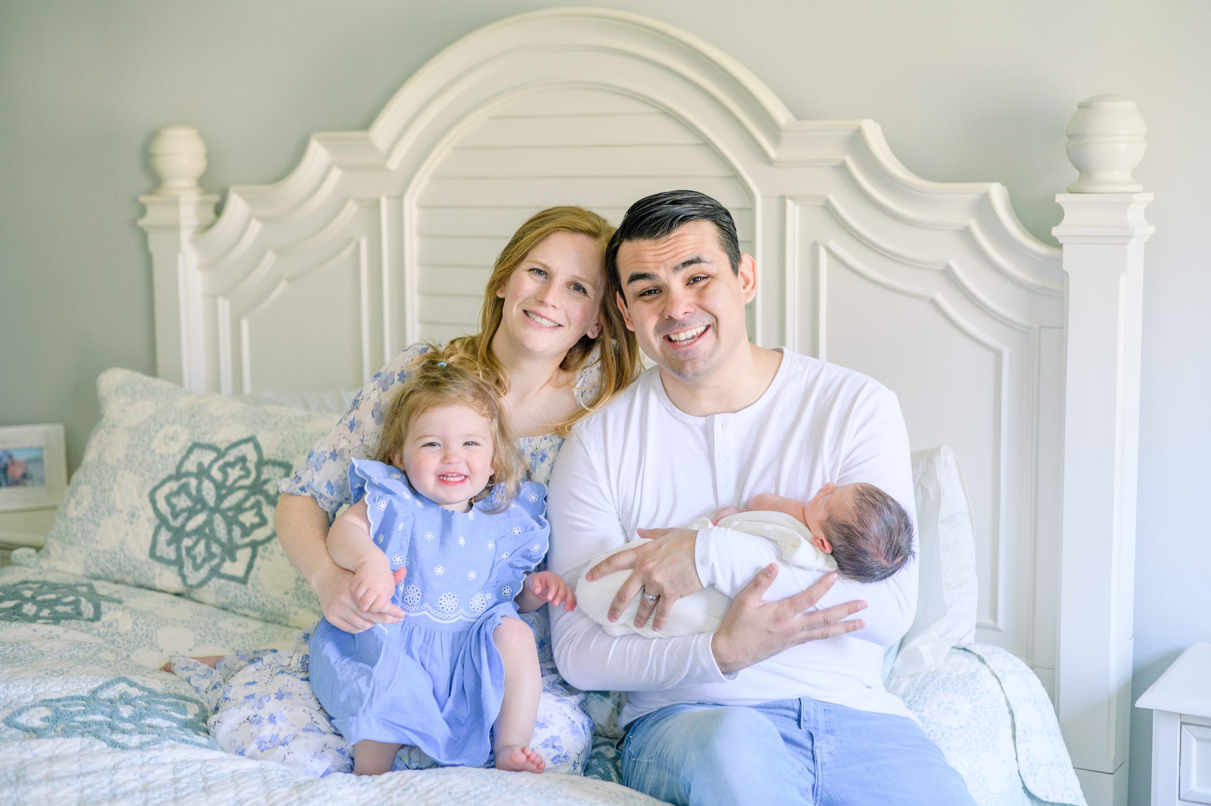 In-home newborn session photographed by Baltimore Photographer Cait Kramer