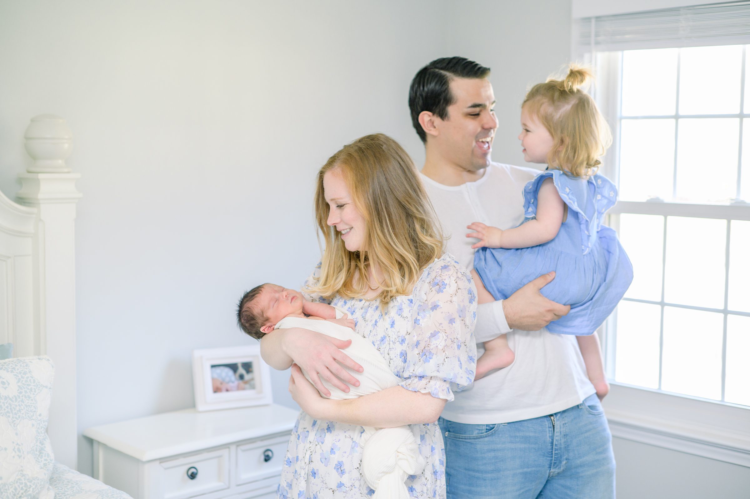 In-home newborn session photographed by Baltimore Photographer Cait Kramer