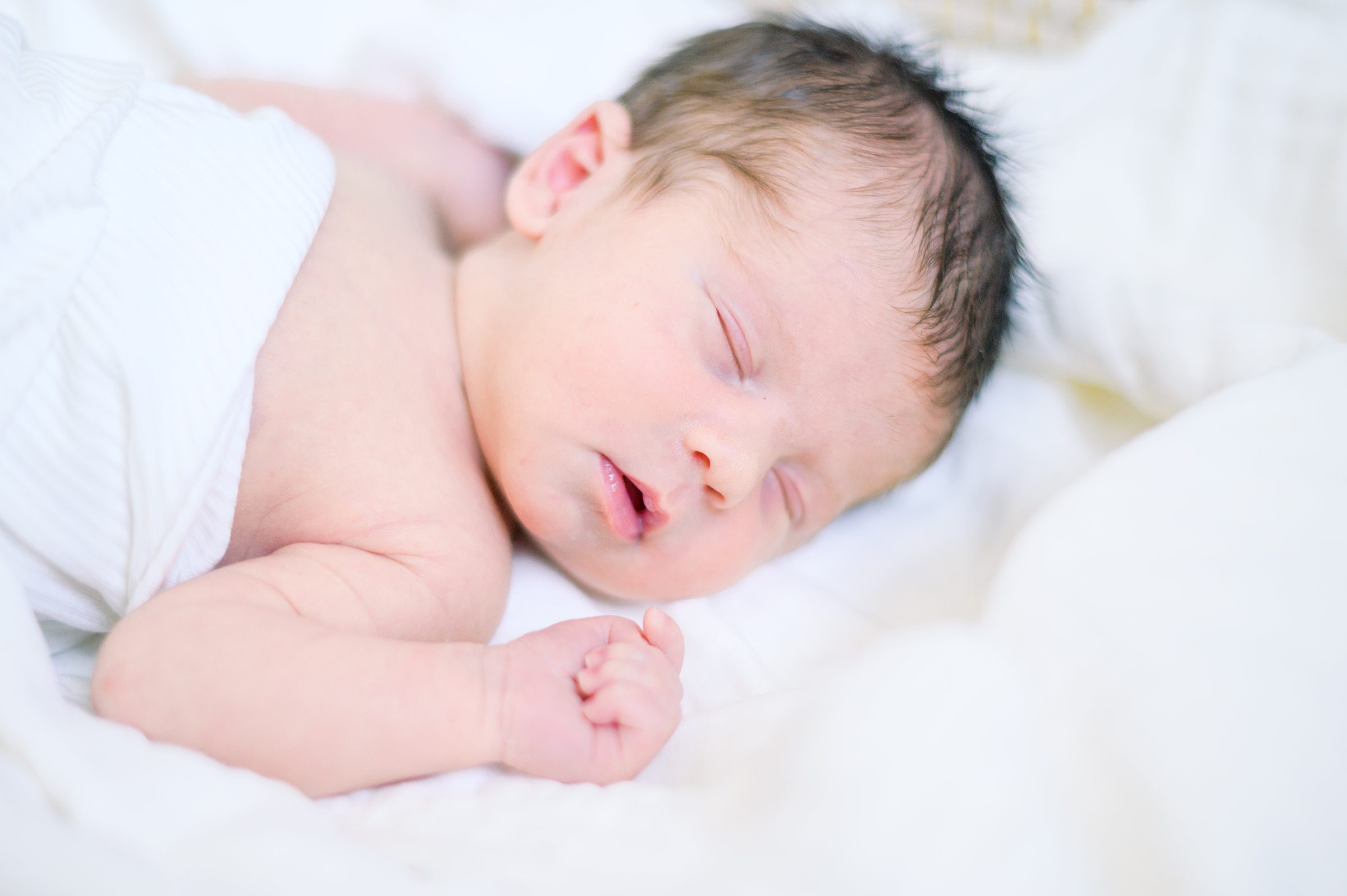 In-home newborn session photographed by Baltimore Photographer Cait Kramer