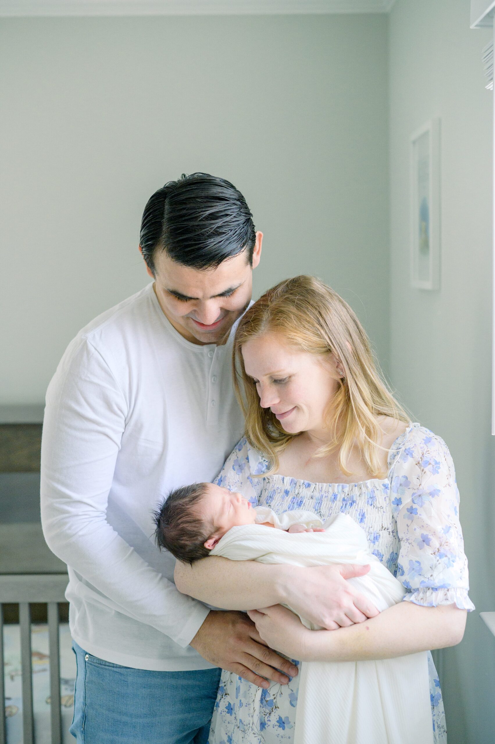 In-home newborn session photographed by Baltimore Photographer Cait Kramer