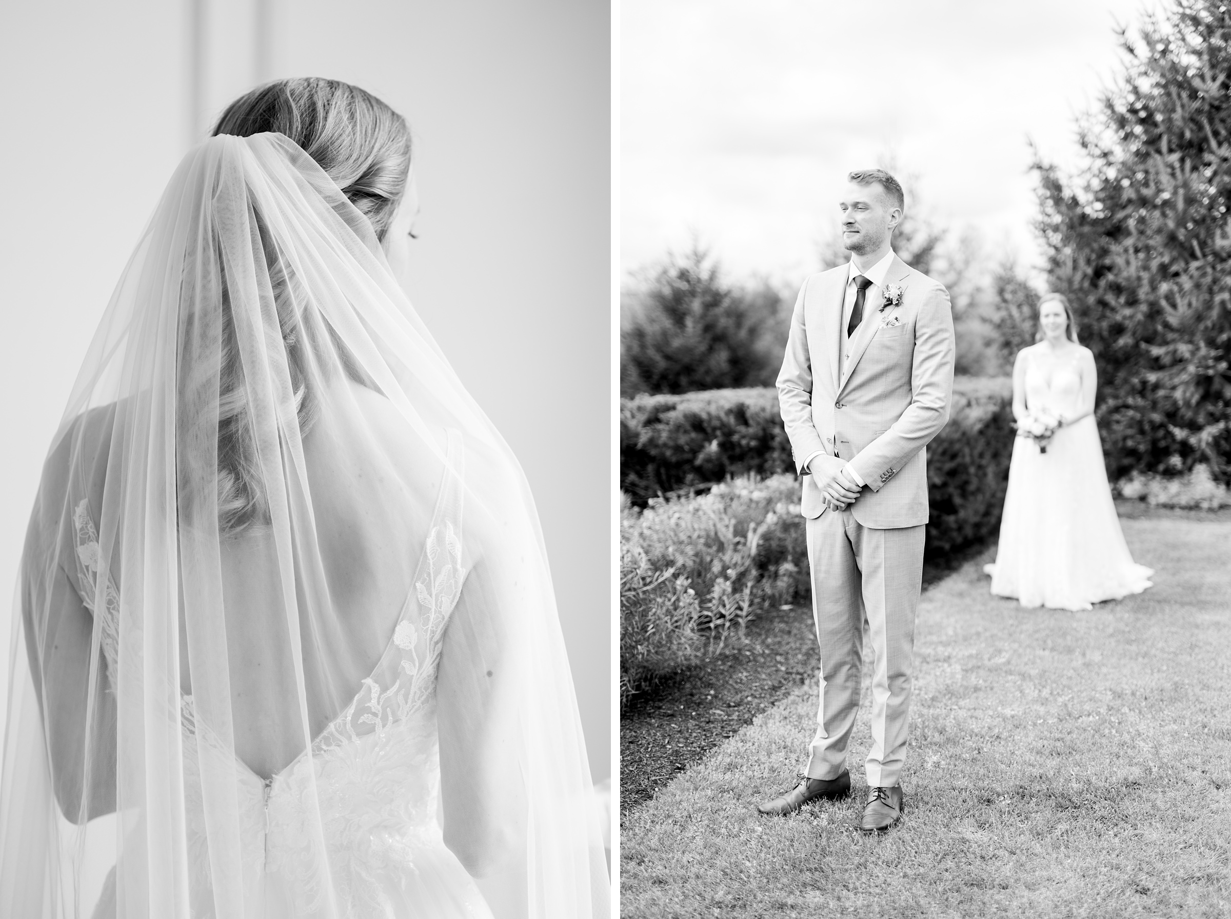 Light Blue Spring wedding day at Catoctin Hall at Musket Ridge Photographed by Baltimore Wedding Photographer Cait Kramer Photography