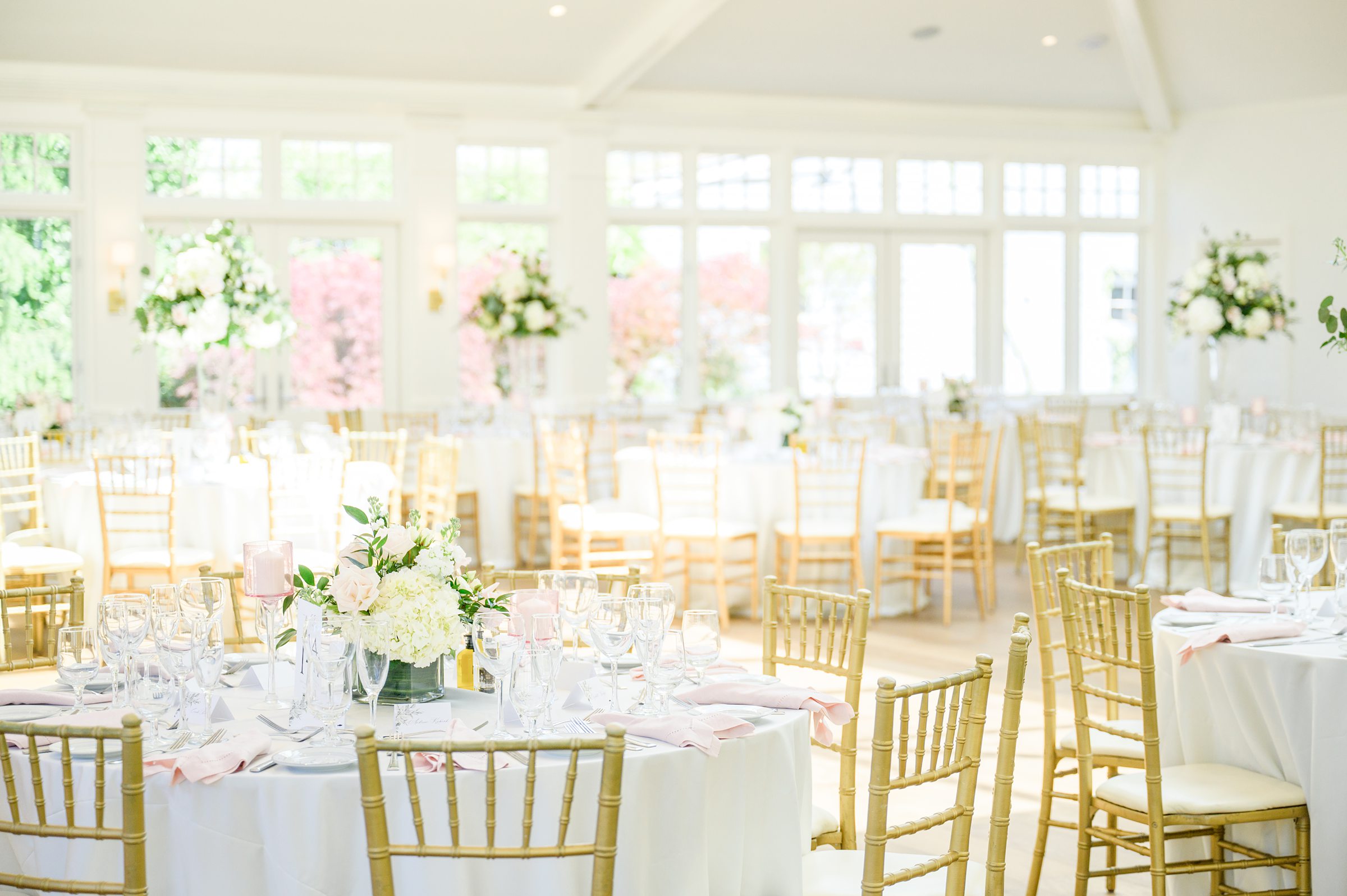 Blush and White Spring Wedding Day at Birkby House in Leesburg, Virginia Photographed by Baltimore Wedding Photographer Cait Kramer Photography