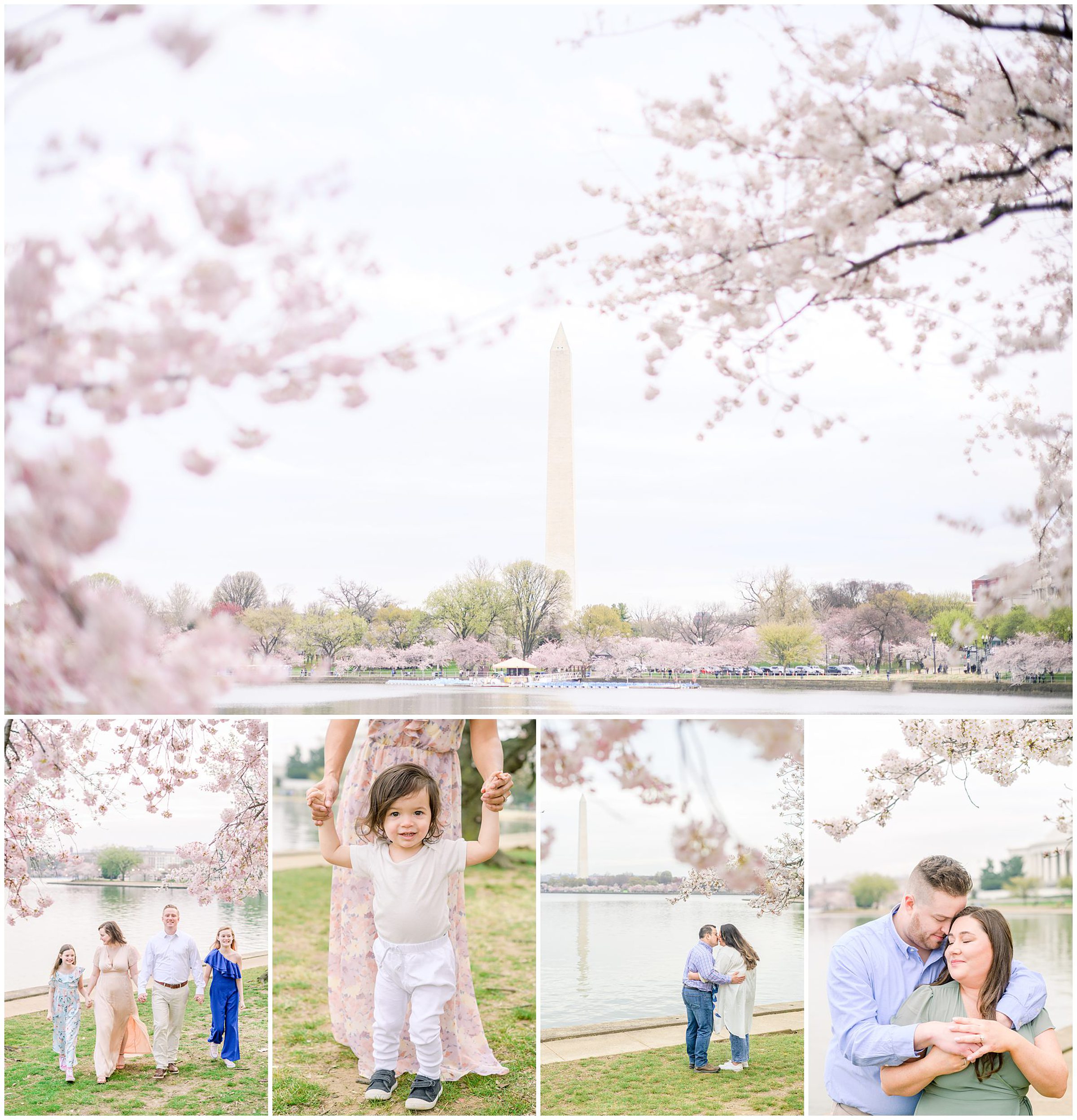 DC Cherry Blossom Mini Portrait Sessions Photographed by Baltimore Portrait Photographer Cait Kramer Photography