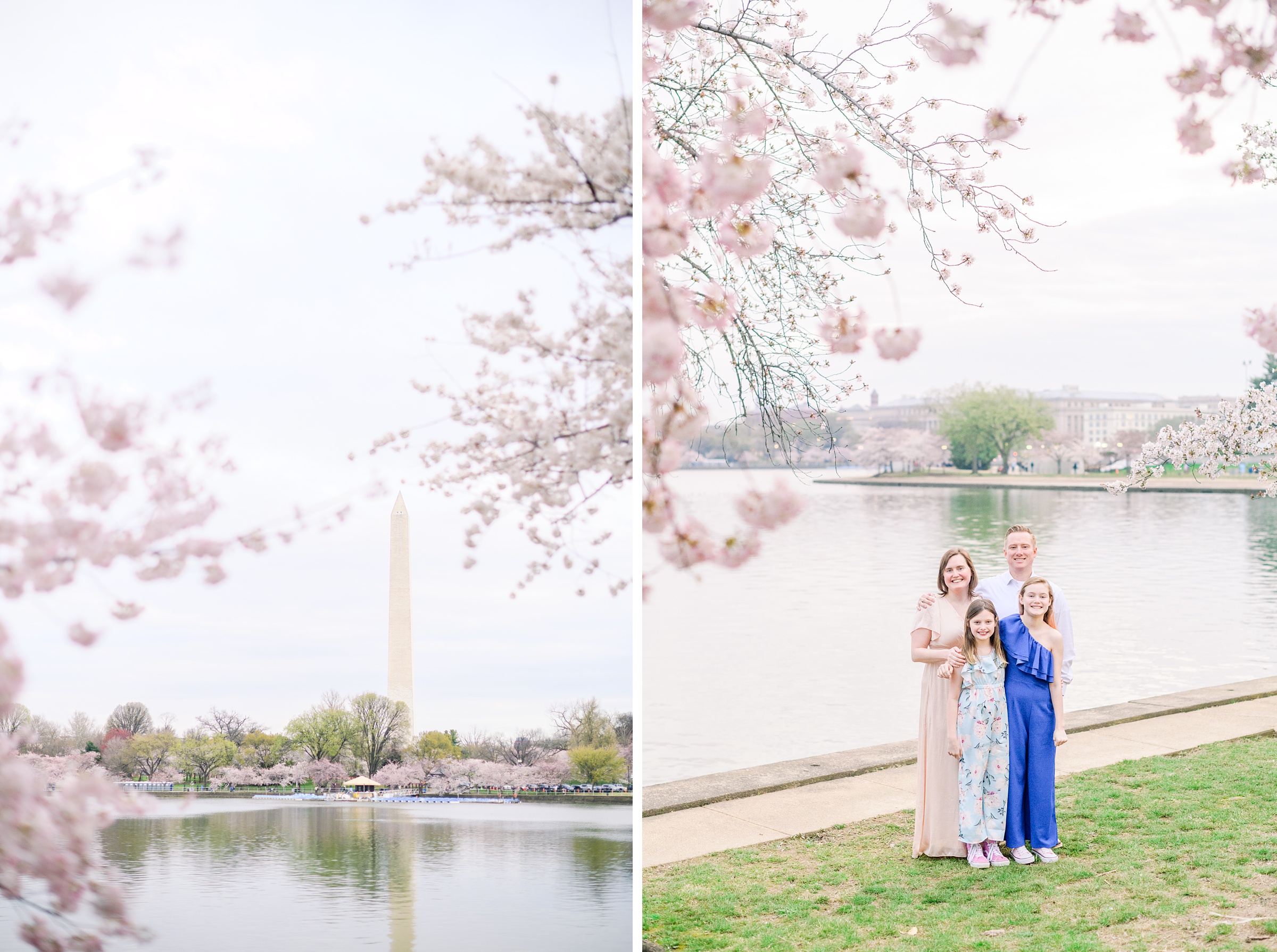 DC Cherry Blossom Mini Portrait Sessions Photographed by Baltimore Portrait Photographer Cait Kramer Photography