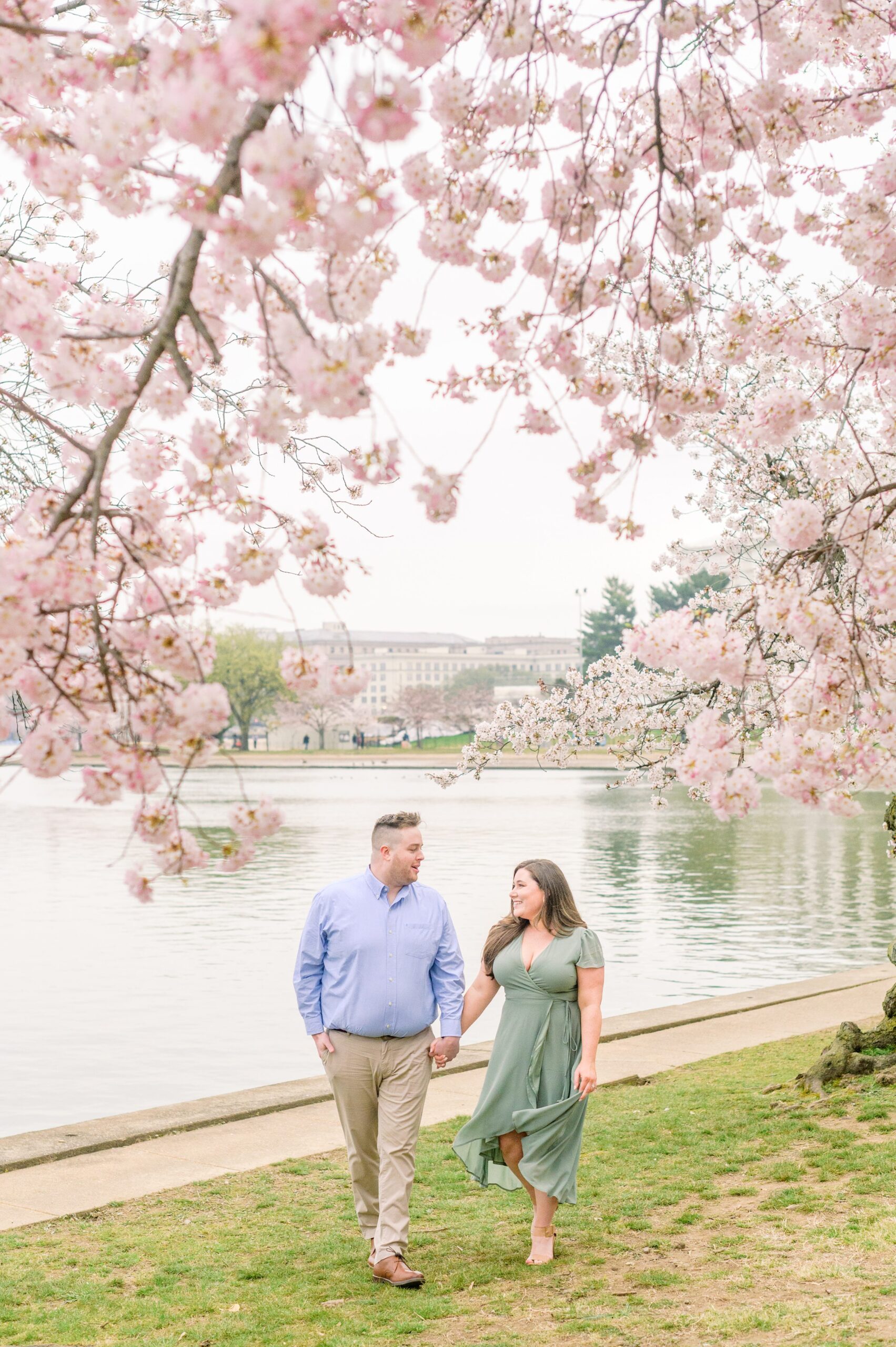 DC Cherry Blossom Mini Portrait Sessions Photographed by Baltimore Portrait Photographer Cait Kramer Photography