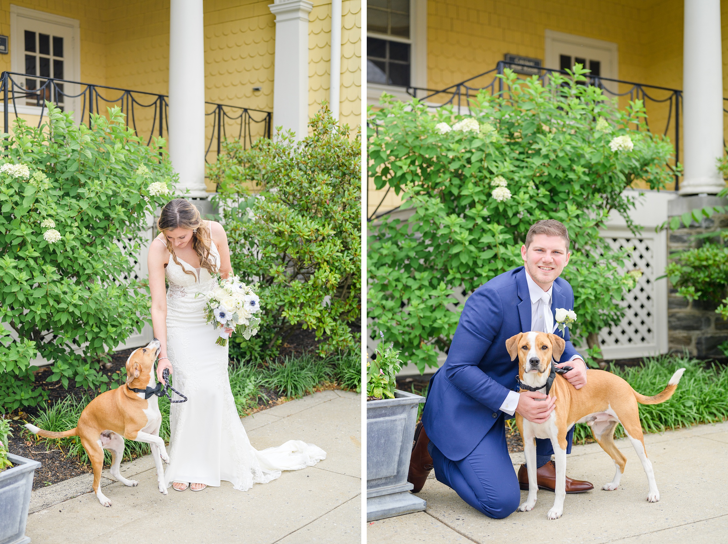 Silver Sage and Navy Summer wedding day at the Philadelphia Cricket Club Photographed by Baltimore Wedding Photographer Cait Kramer Photography