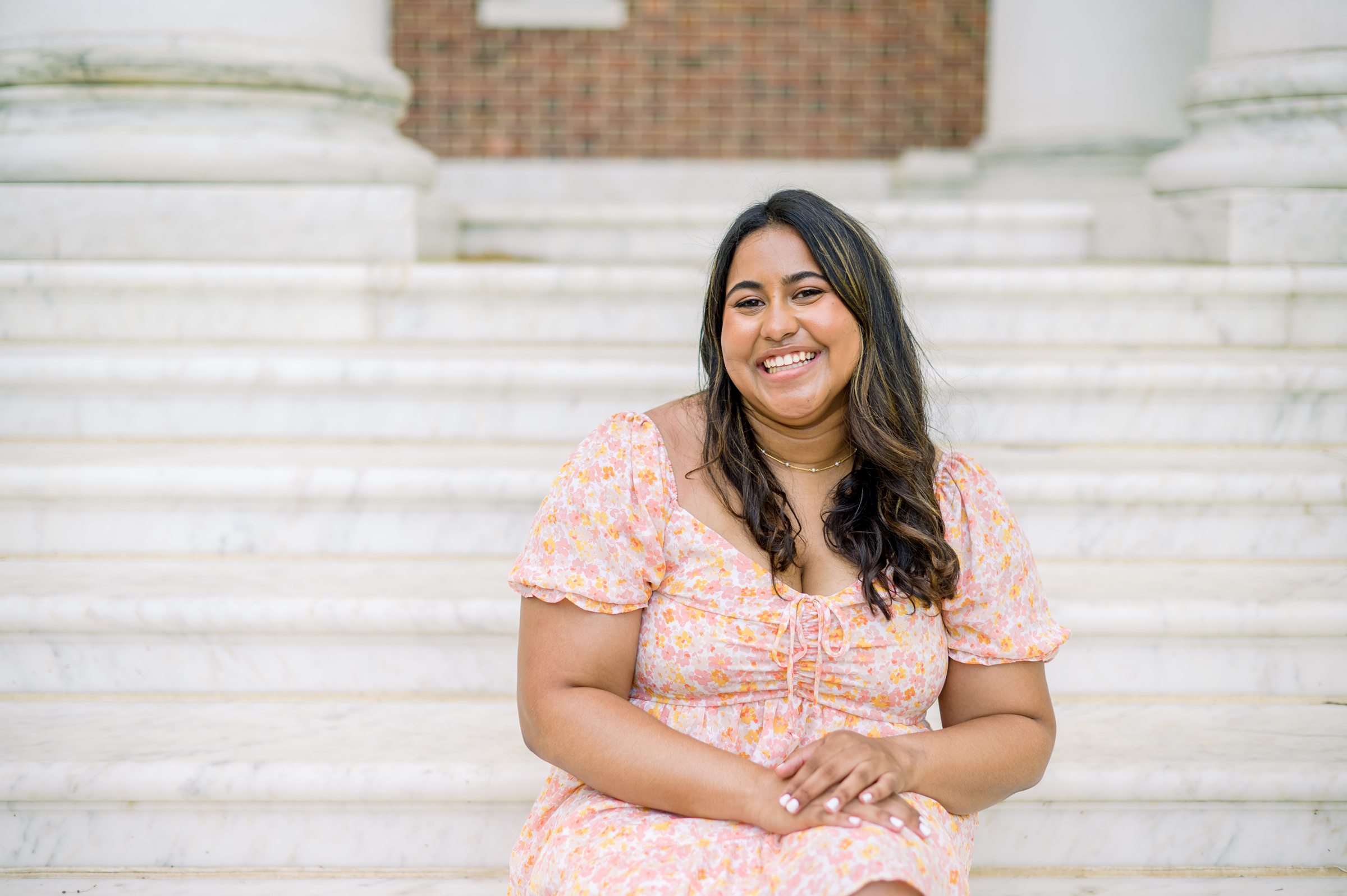 Johns Hopkins University Senior Photos in Baltimore, Maryland photographed by Baltimore Photographer Cait Kramer